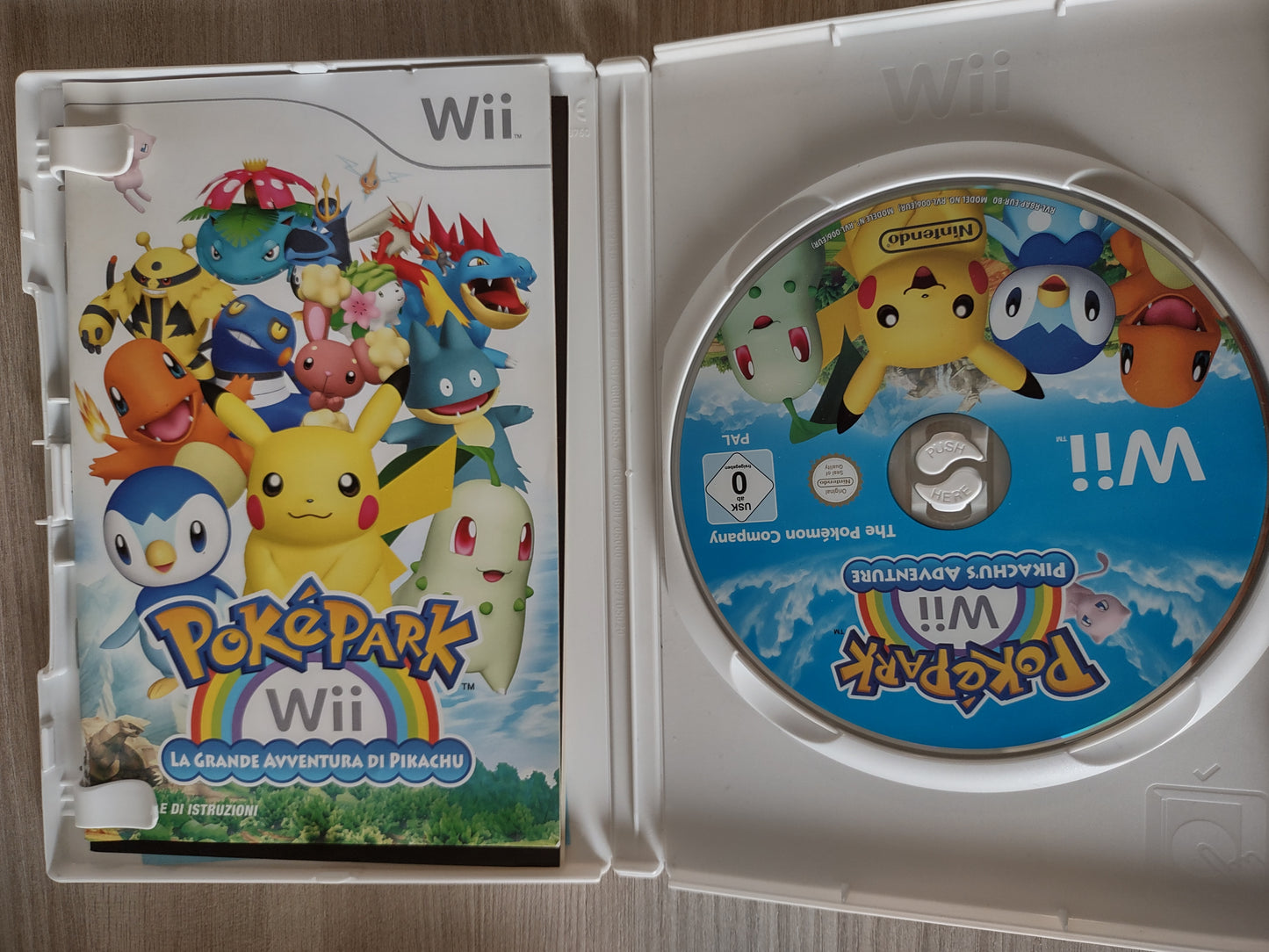 Gioco Nintendo Wii Pokémon pokepark la grande avventura di Pikachu
