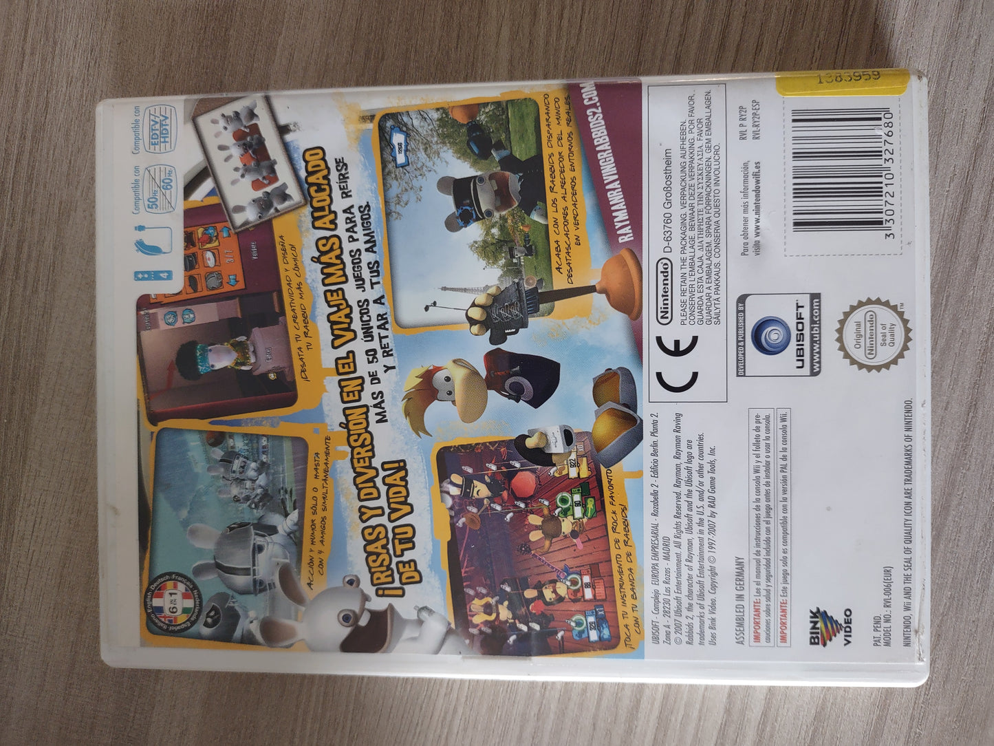 Gioco Nintendo Wii pitfall la grande avventura