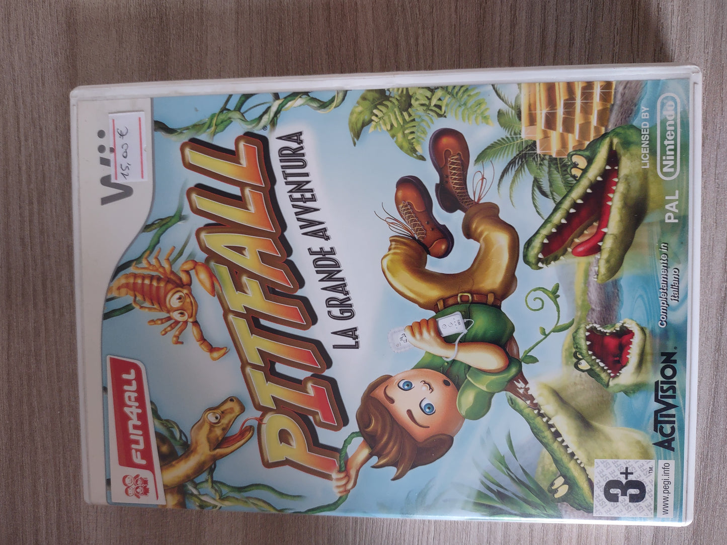 Gioco Nintendo Wii pitfall la grande avventura