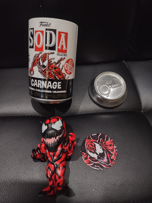 Action figure Funko soda carnage Limited edition