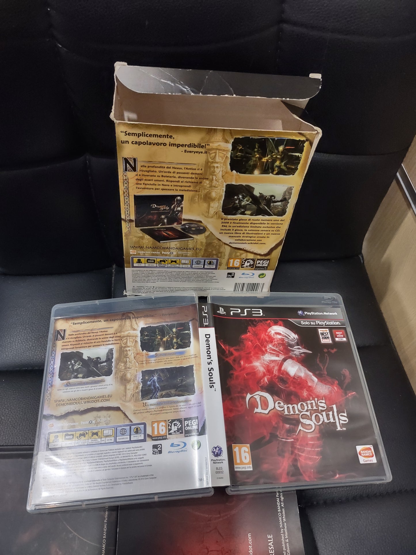 Gioco PlayStation ps3 demon's souls edizione black Phantom italiano