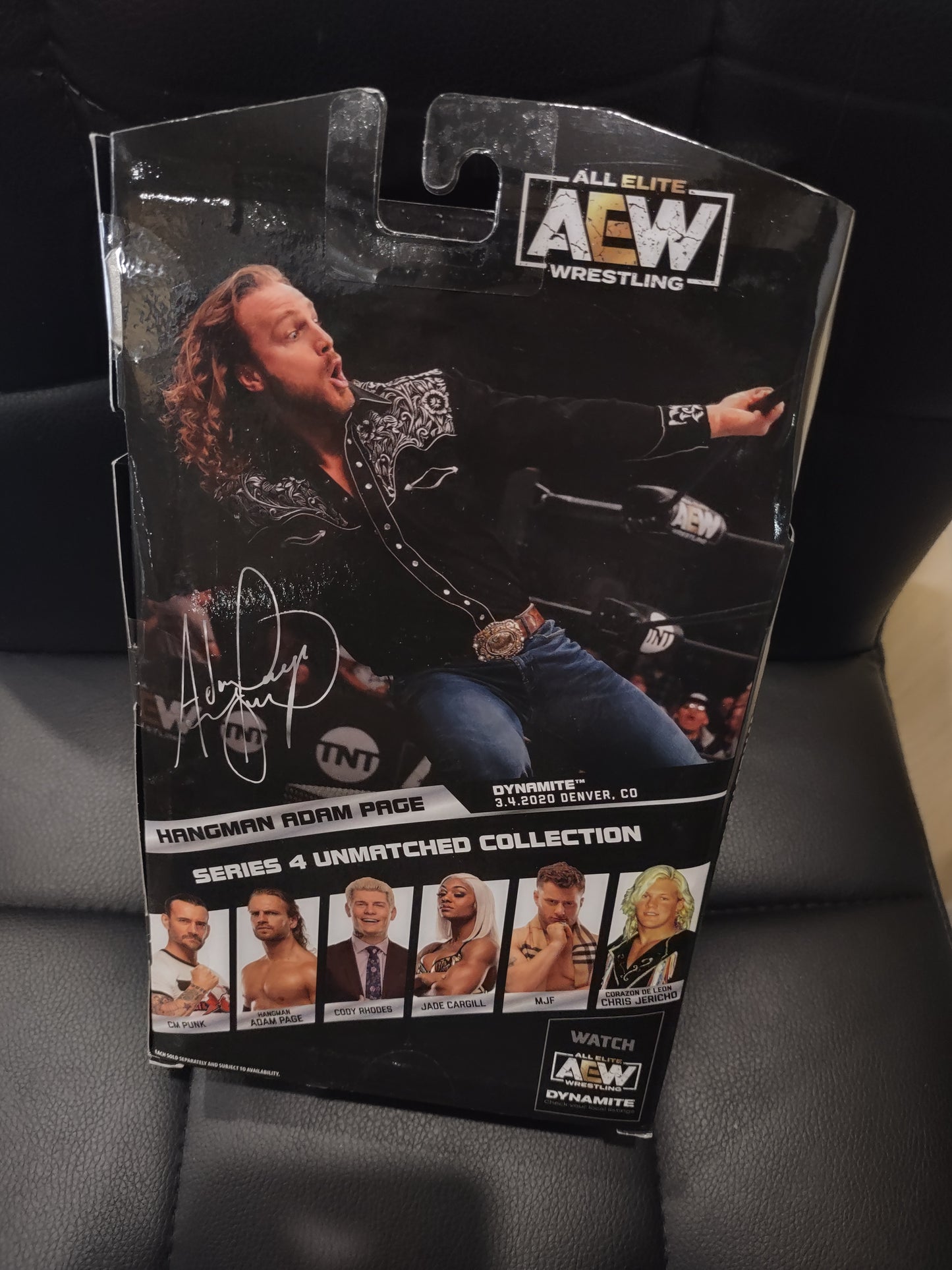 Aew all elite wrestling Adam hangman Page unmatched figure