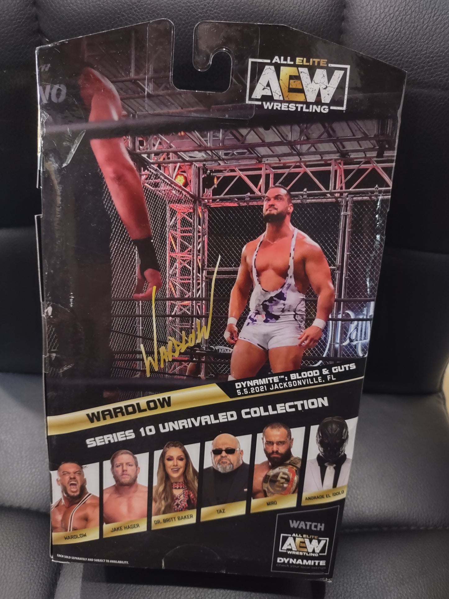 Aew figure wrestling wardlow unrivaled 10