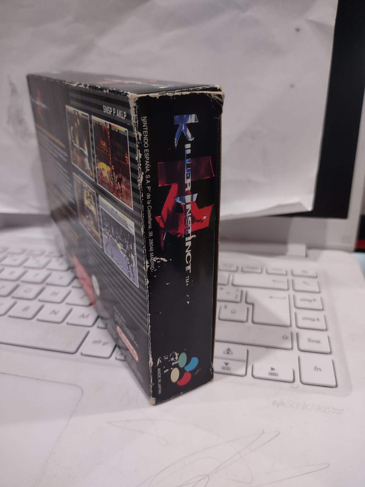 Gioco Nintendo SNES super Nintendo killer instinct gig