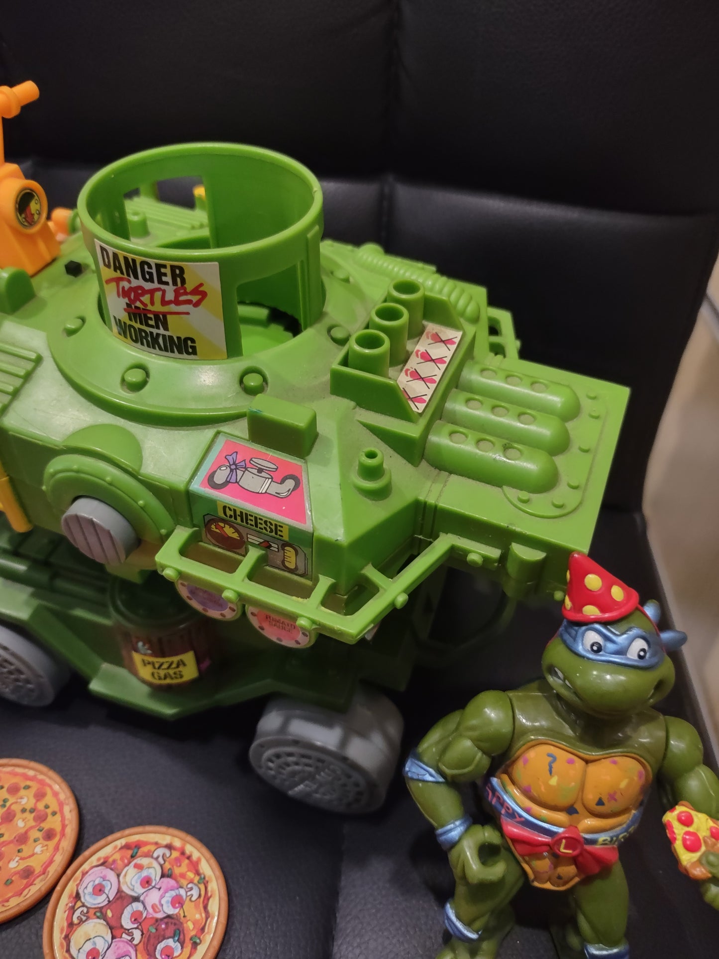 Tmnt ninja turtles playmates spara pizze più Leonardo