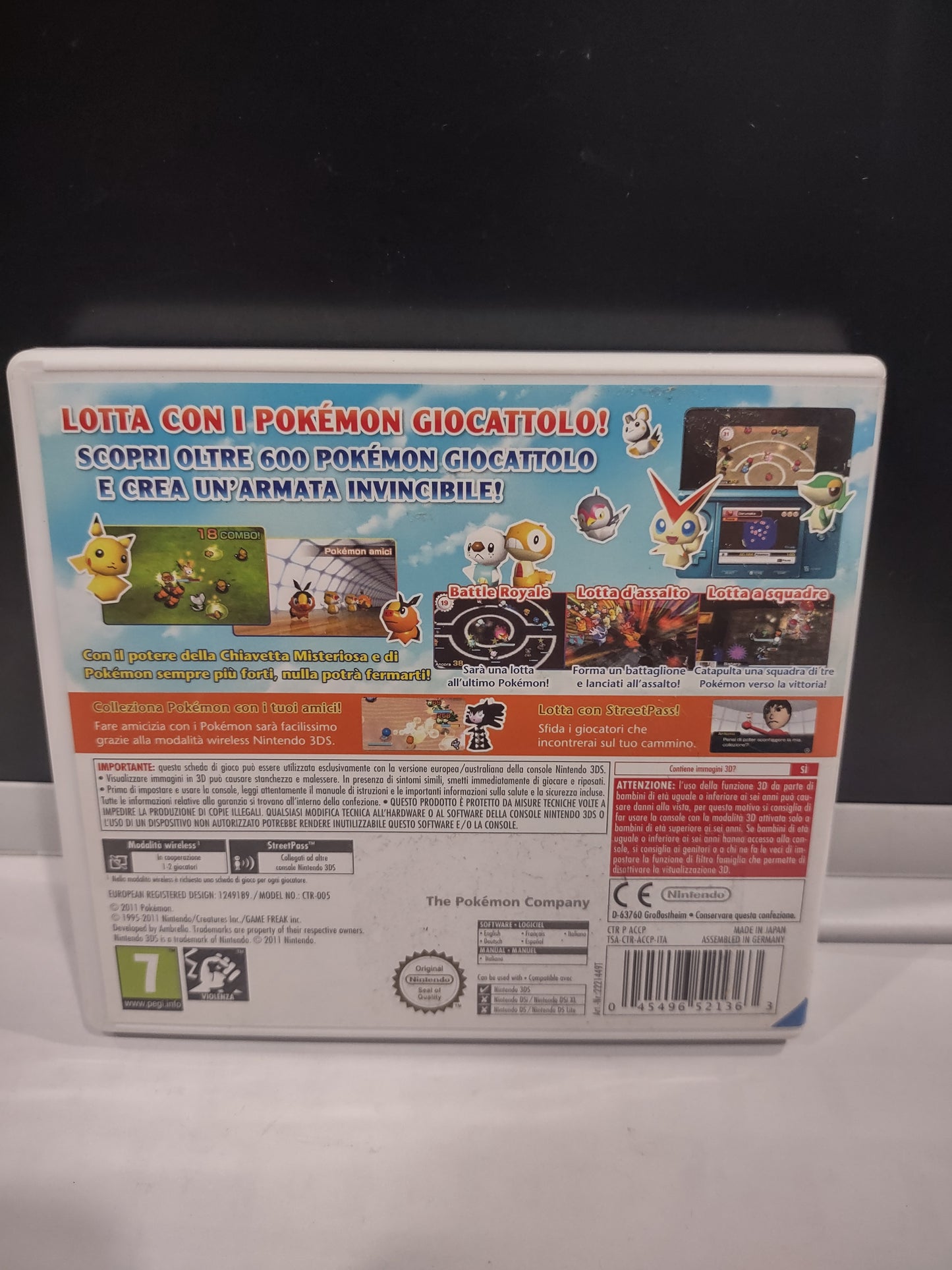 Gioco Nintendo 3DS Super Pokémon Rumble
