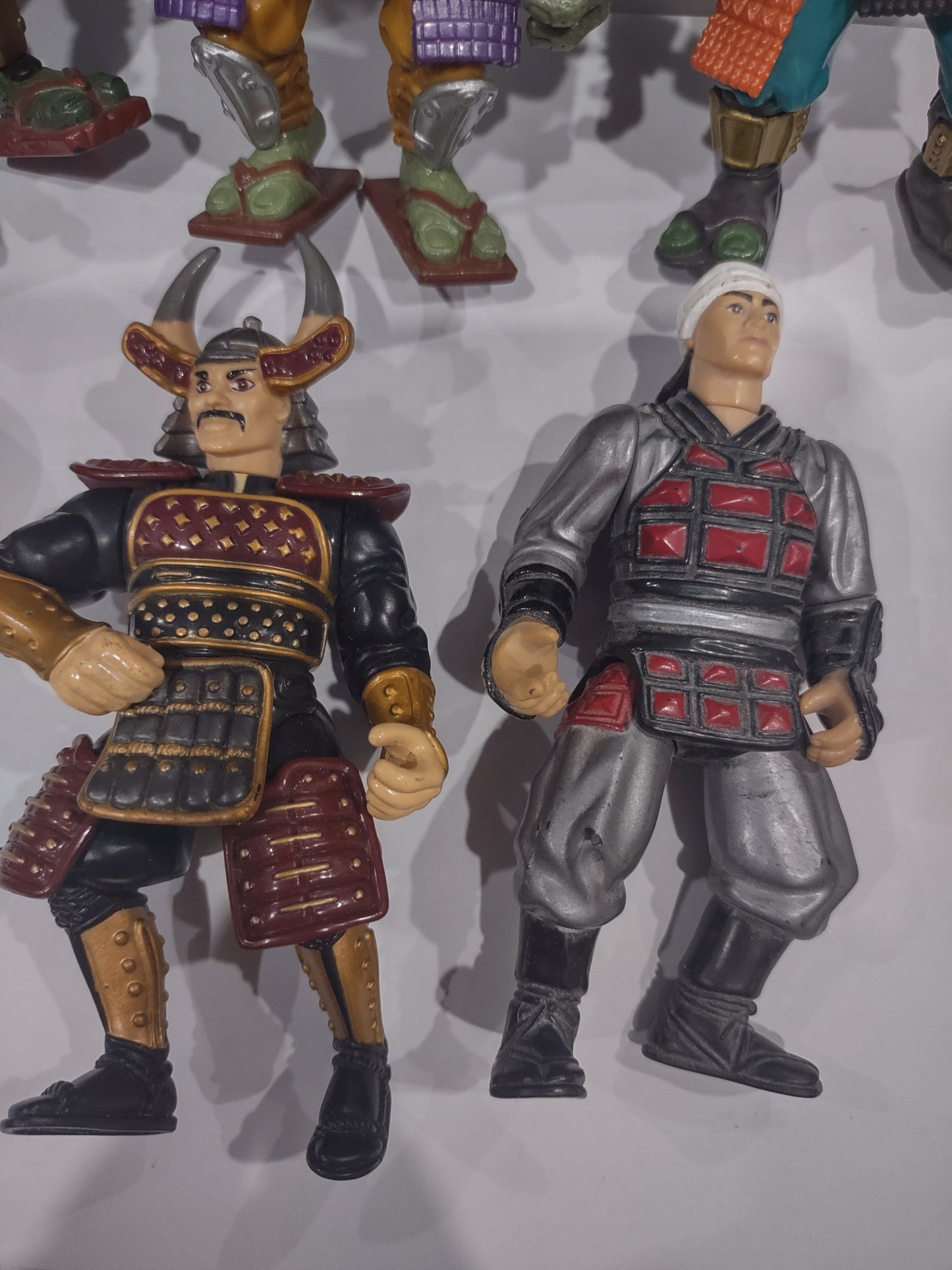 Lotto action figures TMNT ninja turtles movie samurai Splinter shredder film tartarughe