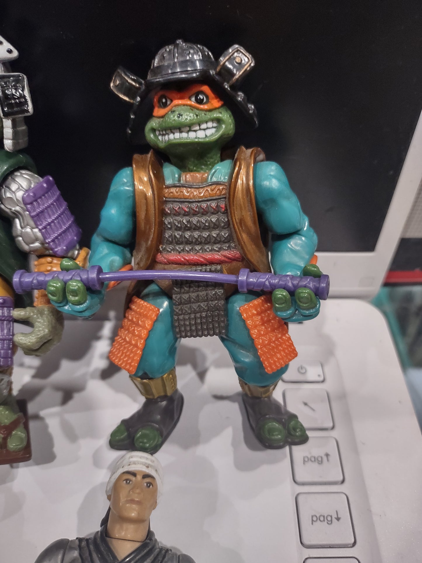 Lotto action figures TMNT ninja turtles movie samurai Splinter shredder film tartarughe