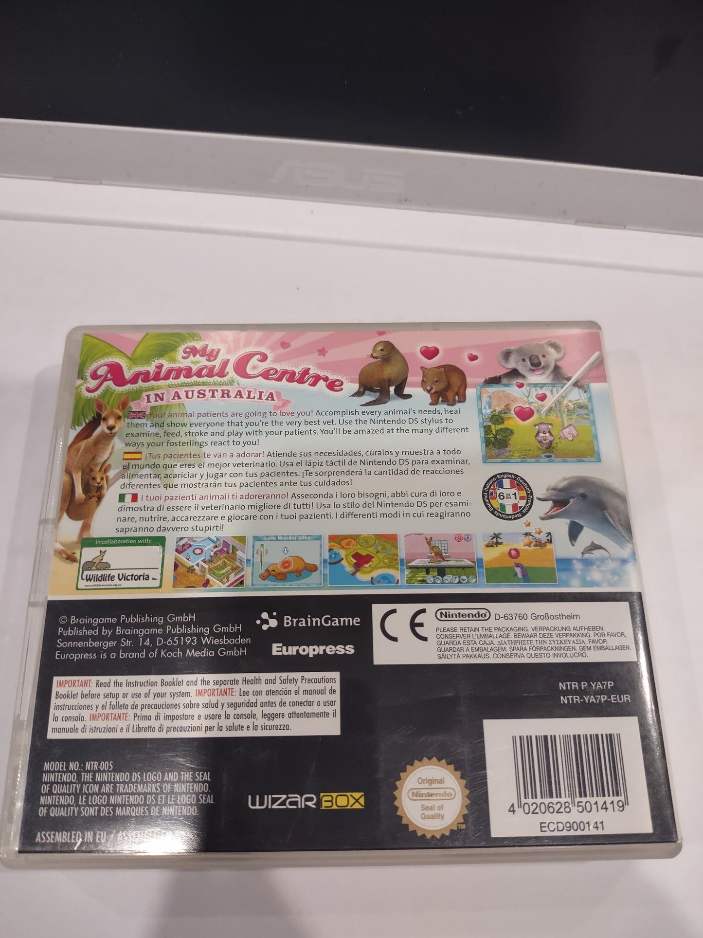 Gioco Nintendo Ds my animal centre in Australia Ita