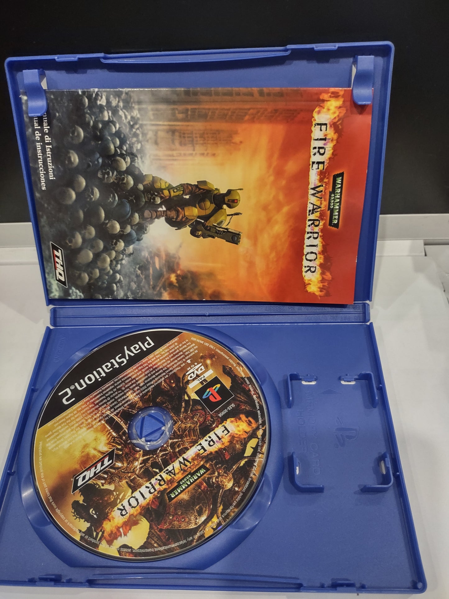 Gioco PlayStation PS2 Warhammer 40000 Fire Warrior PAL