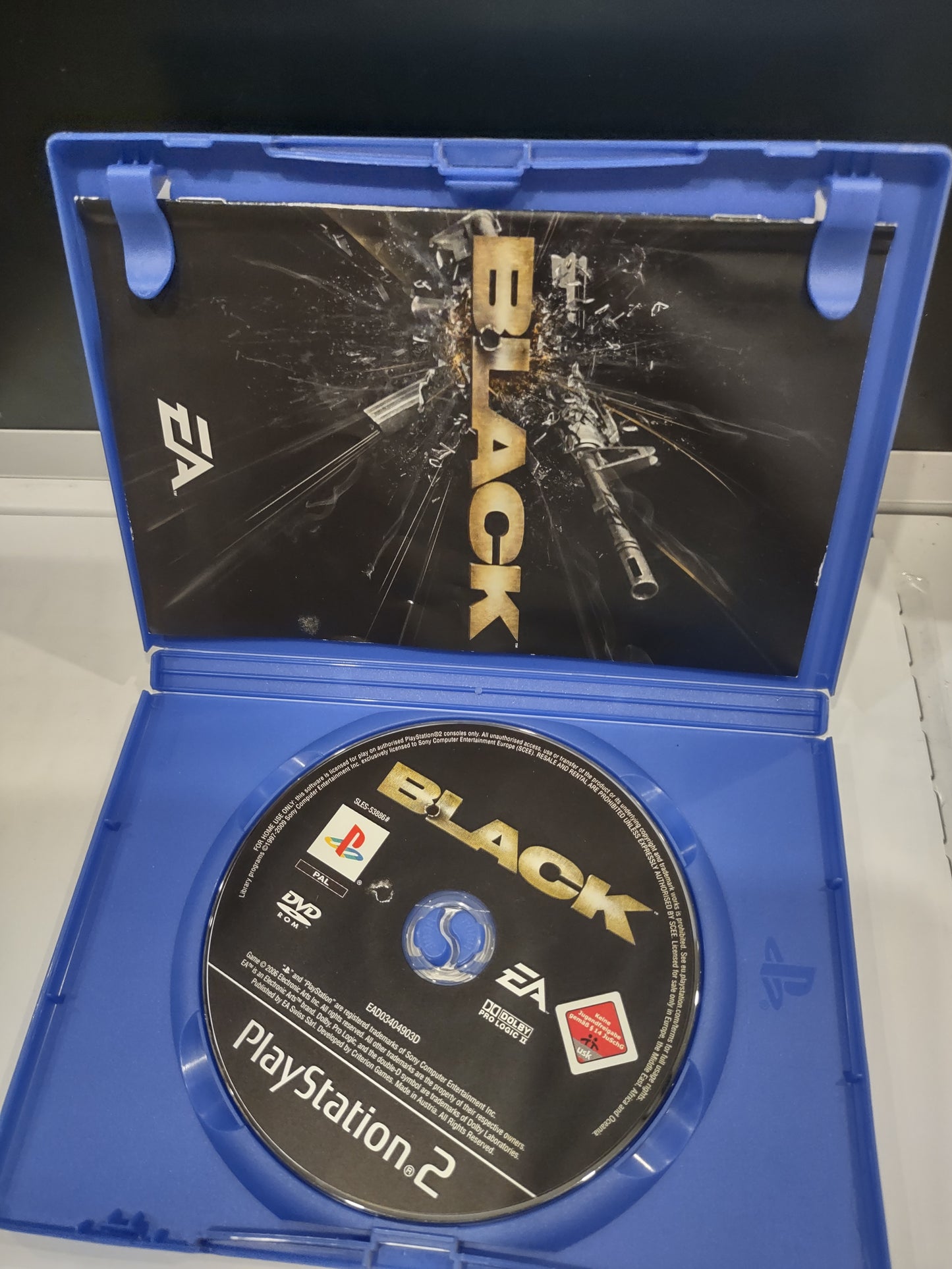 Gioco PlayStation PS2 black PAL ita