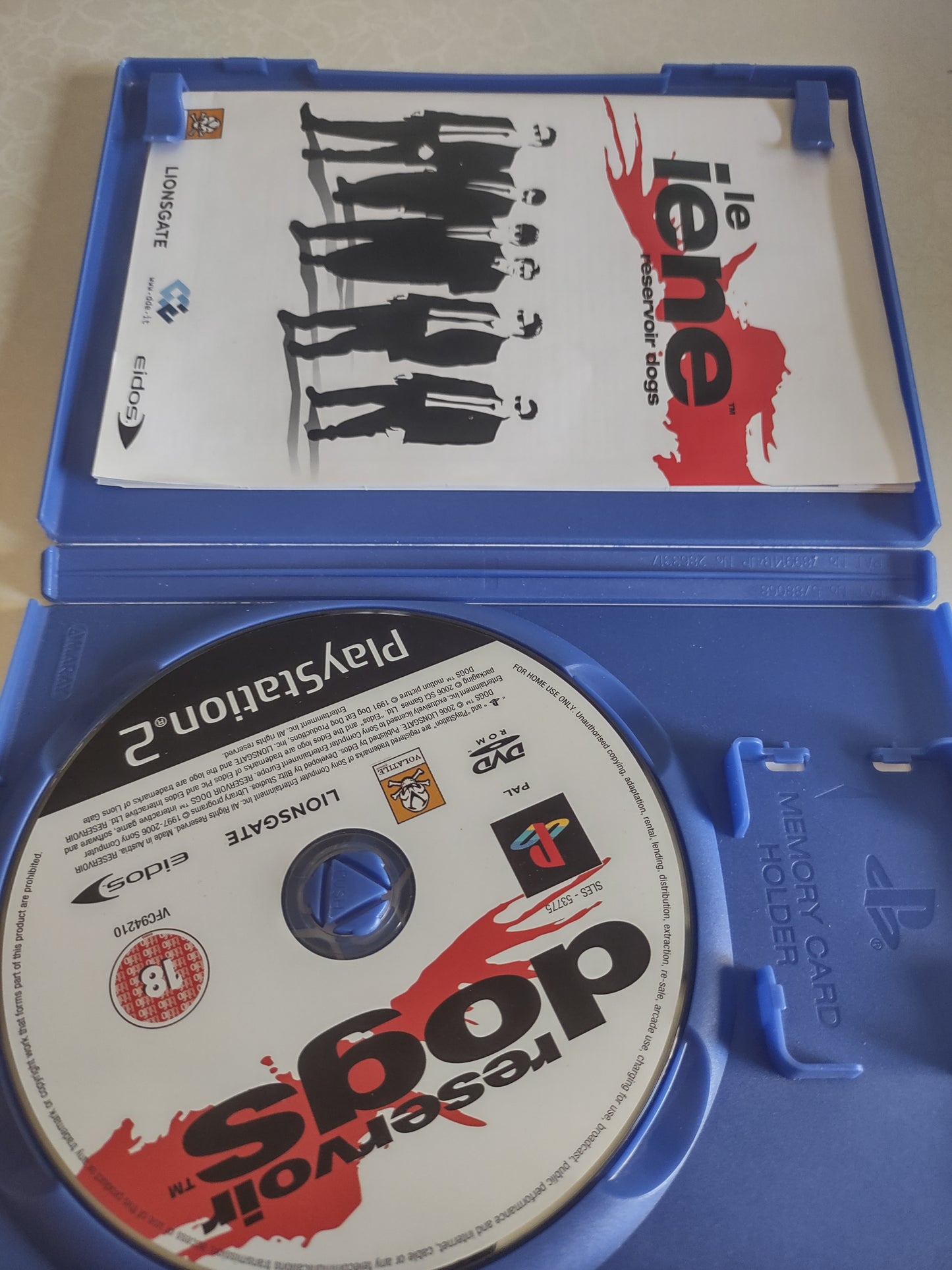 Gioco PlayStation PS2 le iene reservoir dog ita