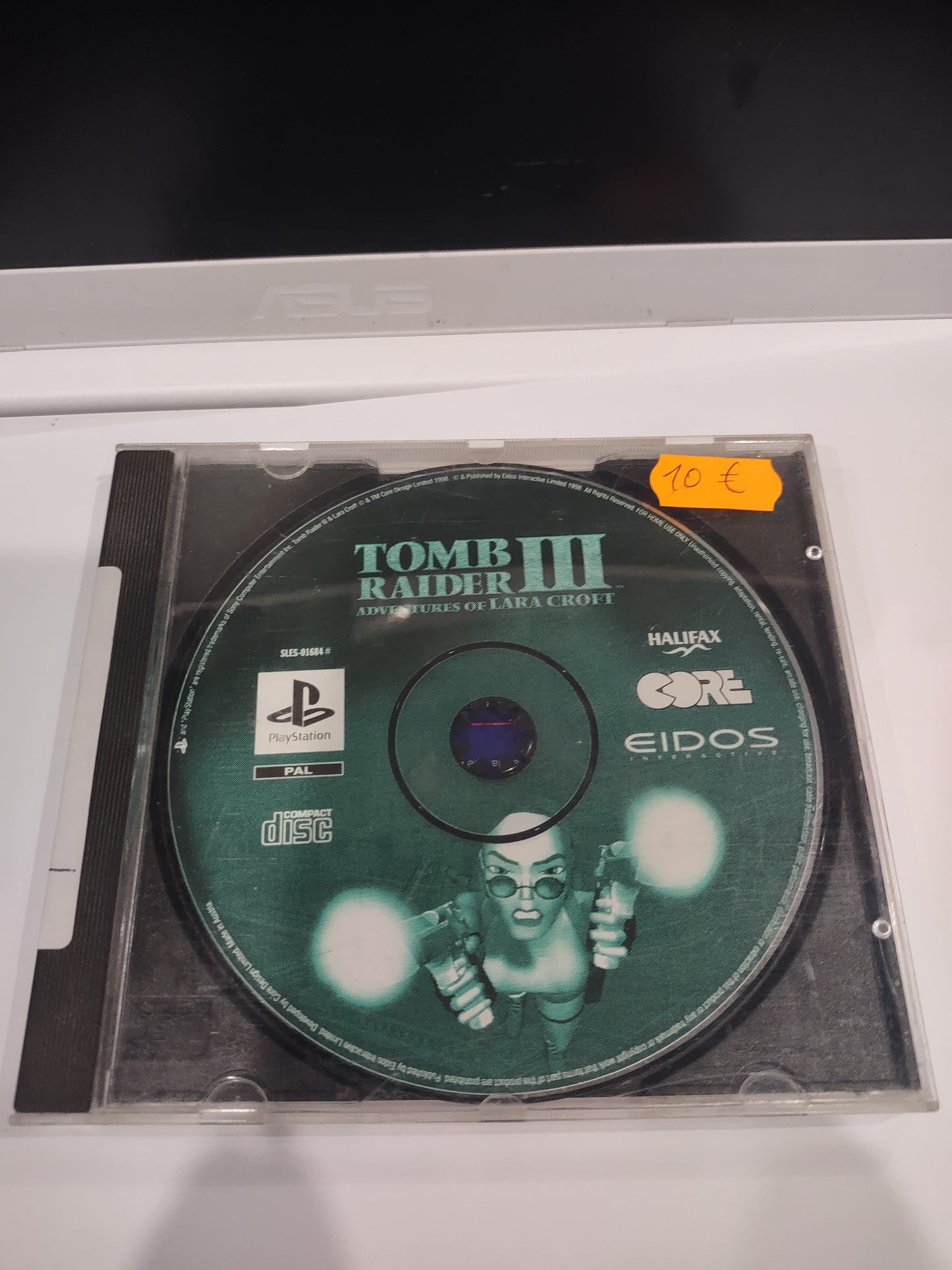 Gioca solo disco tomb Raider 3 adventures of Lara Croft PlayStation PS1