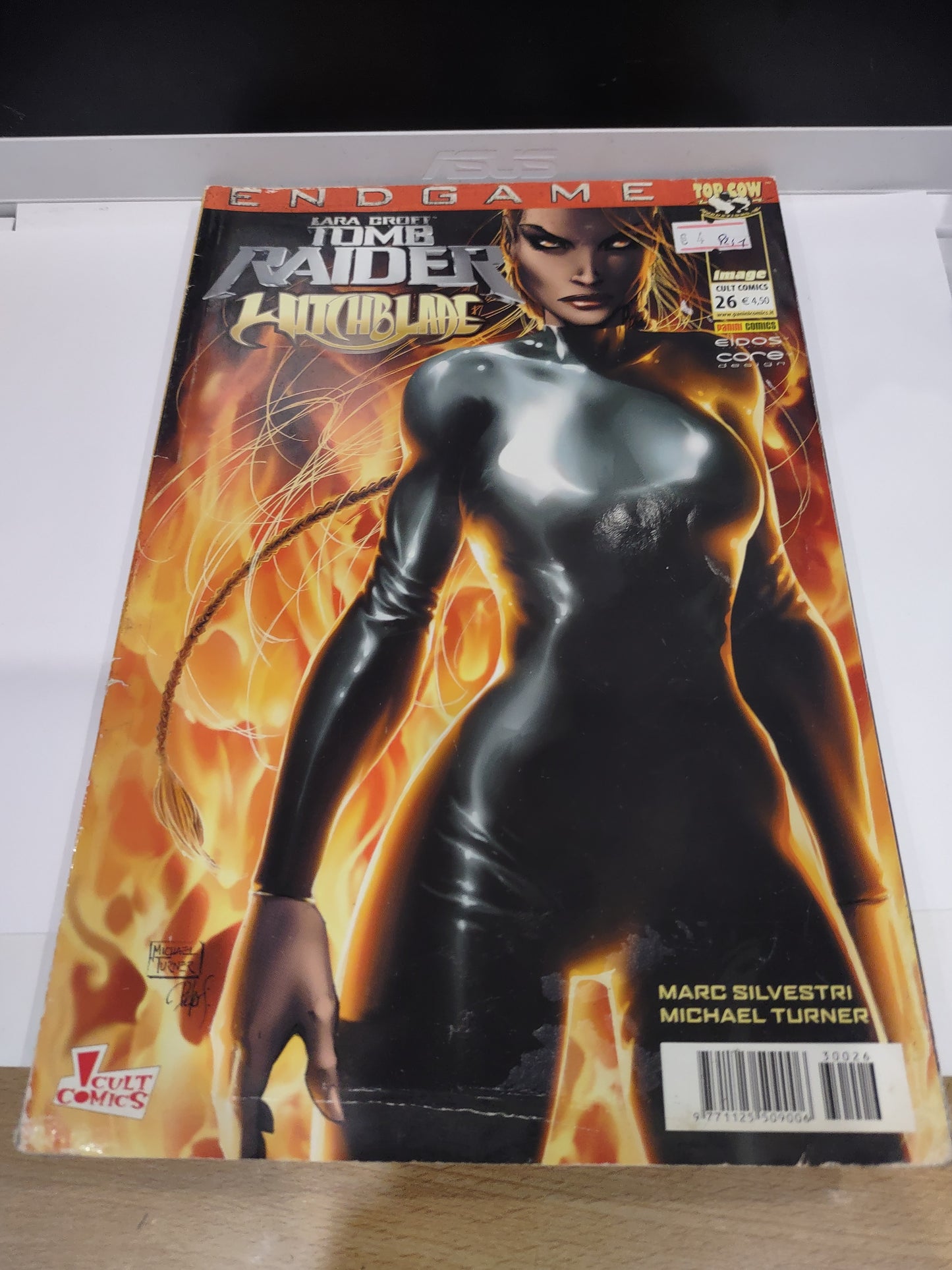 Fumetto endgame Lara Croft tomb Raider witchblade 26