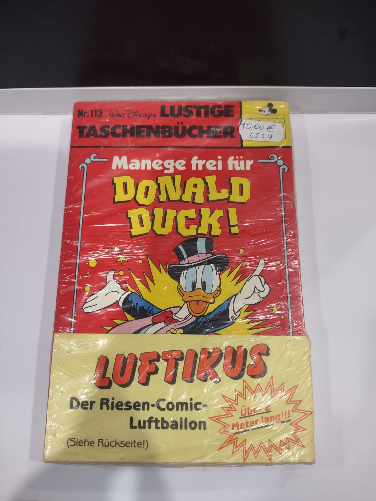 Fumetto Walt Disney Donald duck Paperino tedesco con gadget numero 113