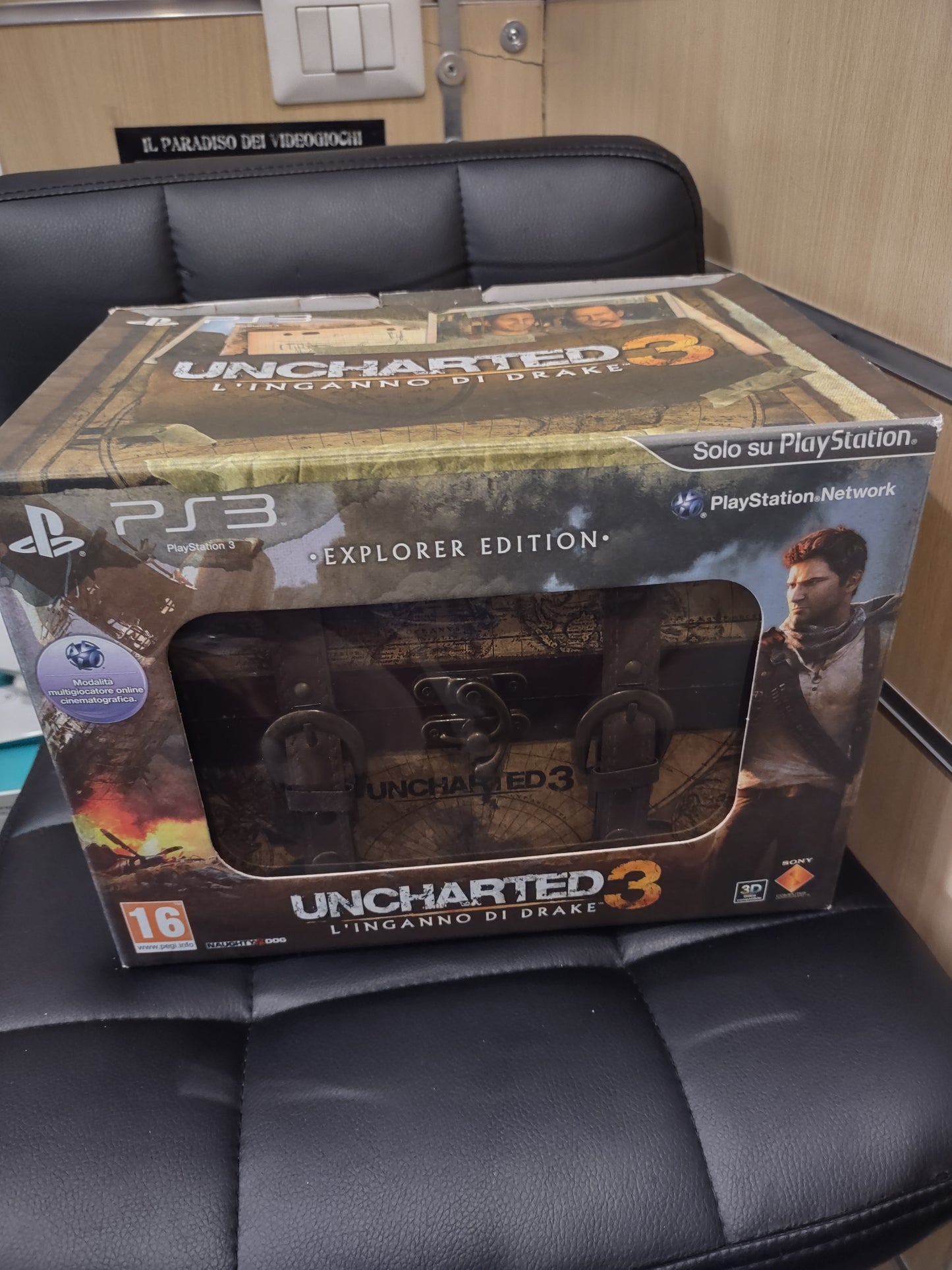 Gioco PlayStation ps3 Uncharted 3 Explorer edition Limited italiana