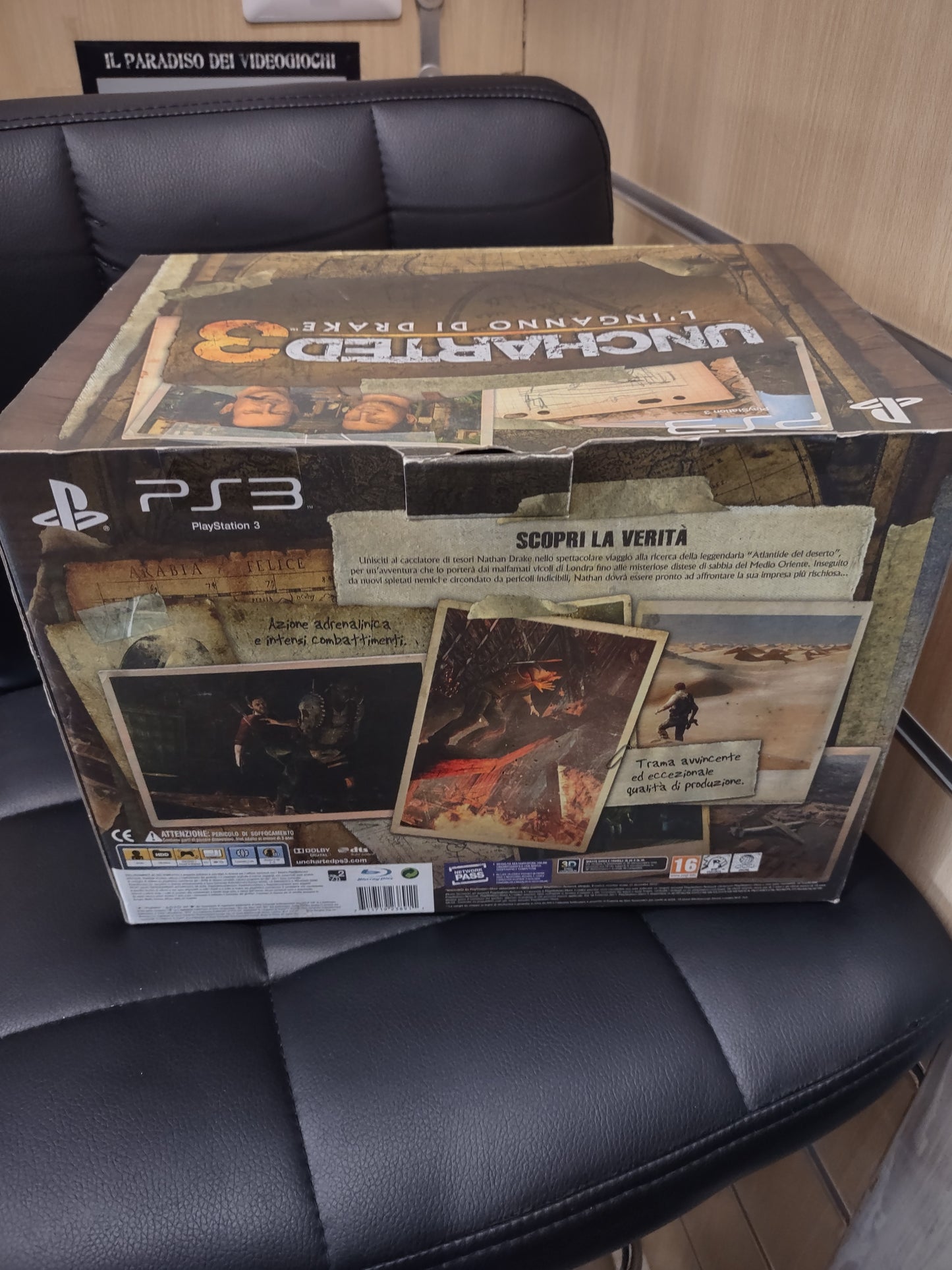 Gioco PlayStation ps3 Uncharted 3 Explorer edition Limited italiana