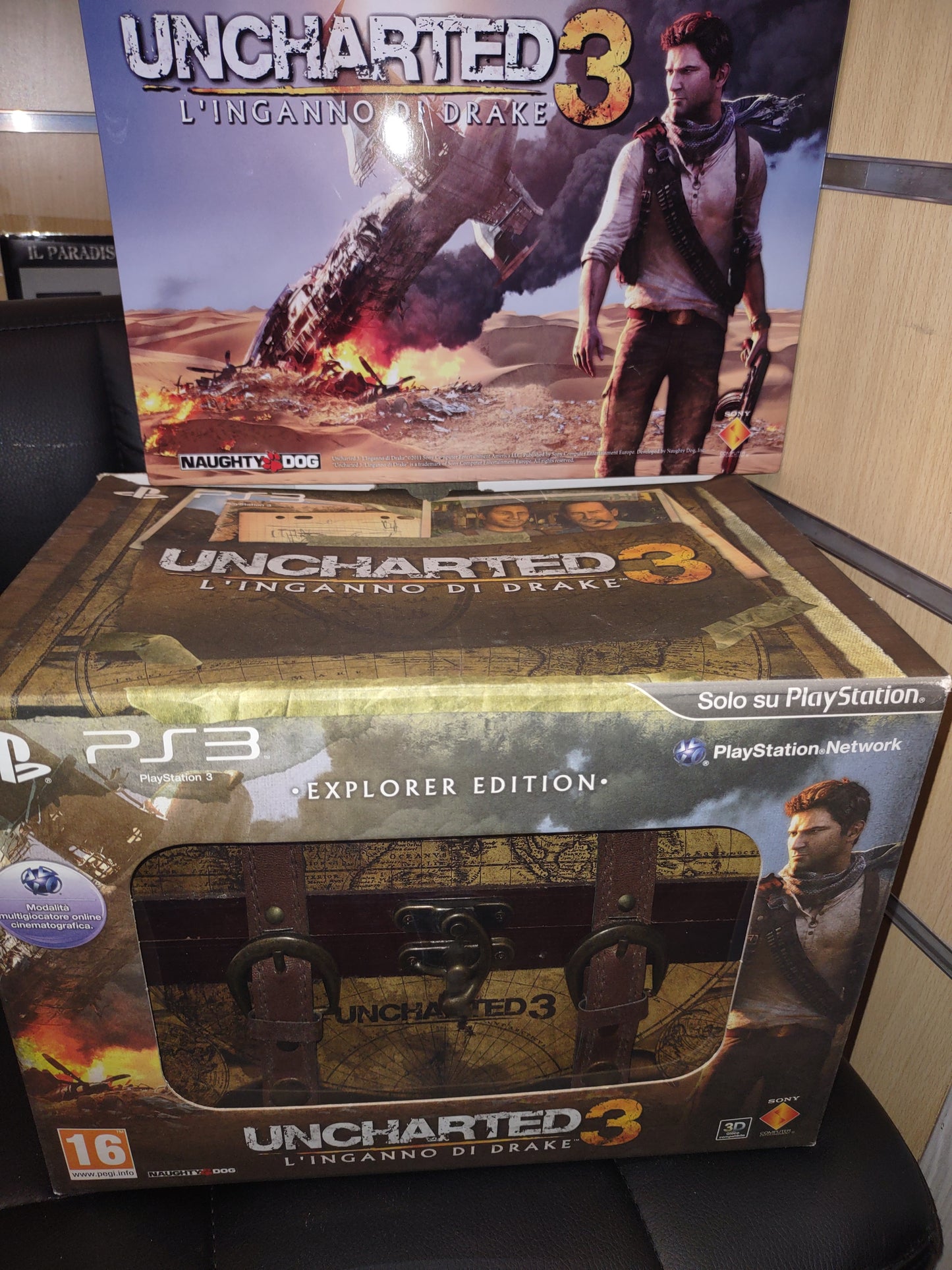 Gioco PlayStation ps3 Uncharted 3 Explorer edition Limited italiana