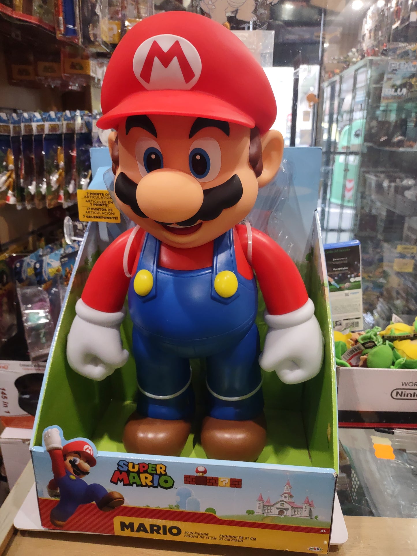 Action figures Super Mario Bros 51 cm figure jakks pacific Nintendo