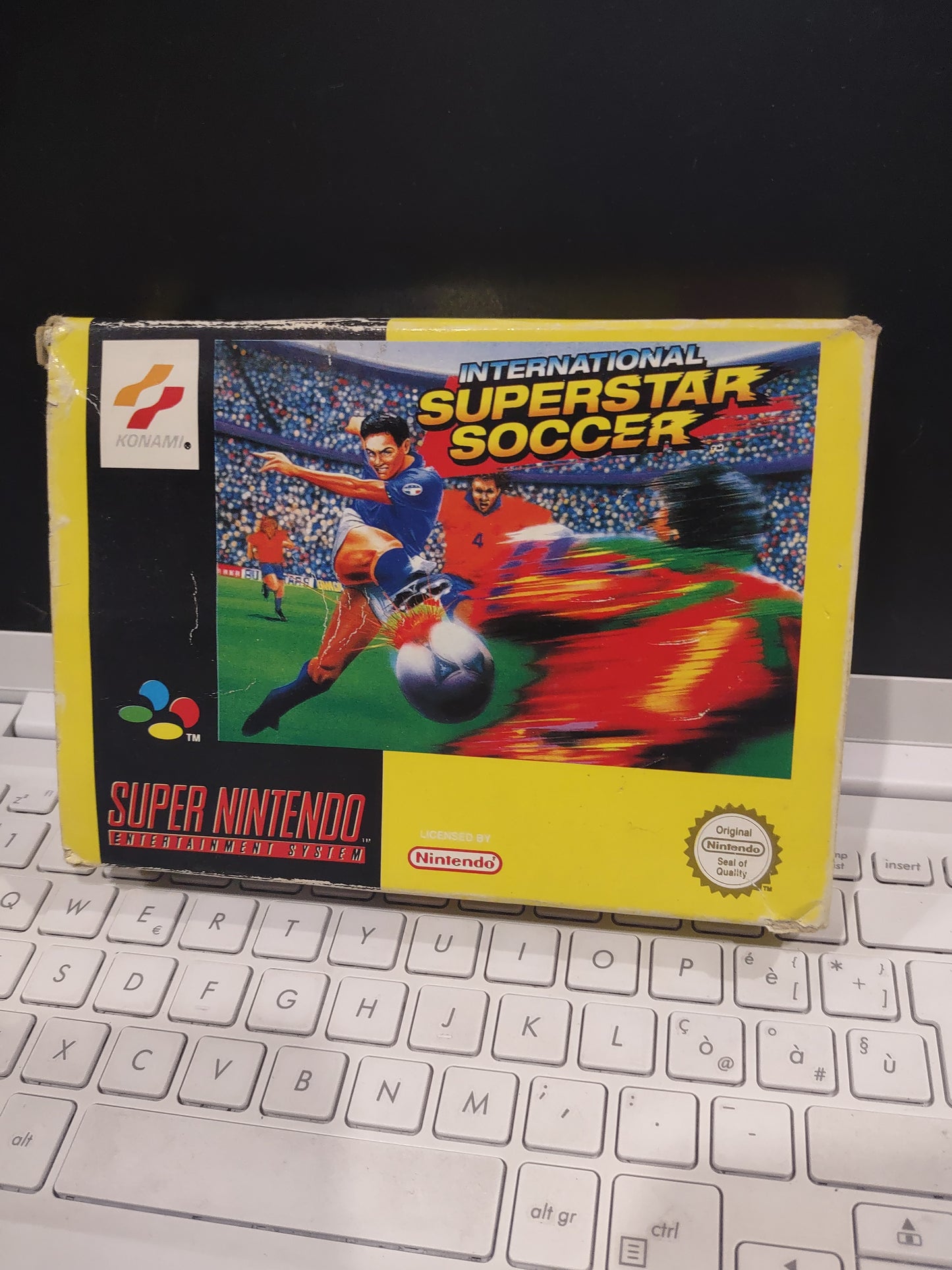 Gioco Nintendo SNES superNintendo International superstar soccer