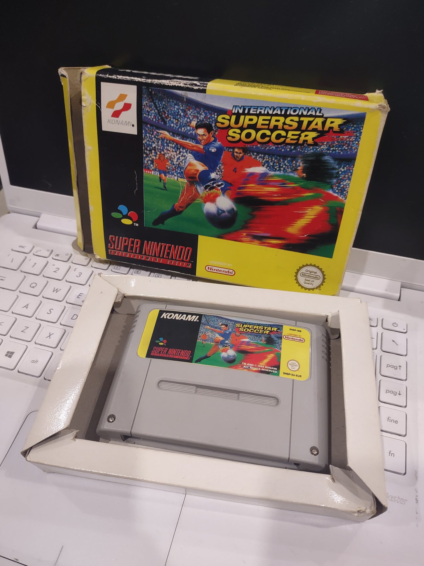 Gioco Nintendo SNES superNintendo International superstar soccer