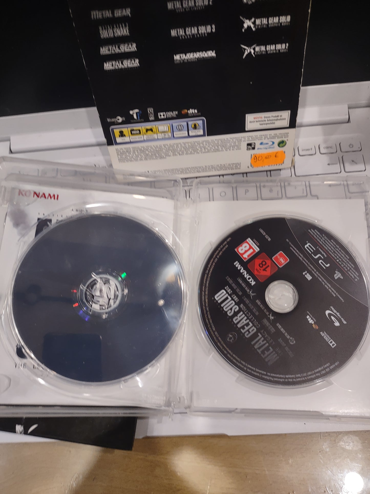 Gioco PlayStation ps3 metal Gear solid the Legacy collection 1987-2012 konami