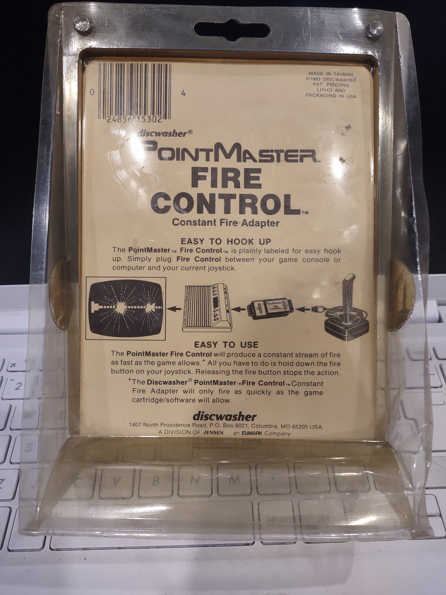 Accessorio per Atari commodore vick 20 computerspoint master Fire control adapter