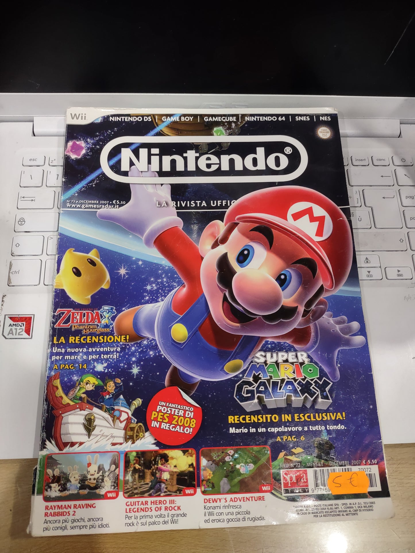Rivista magazine Nintendo ufficiale Wii game boy GameCube Nintendo 64 snes Nes DS