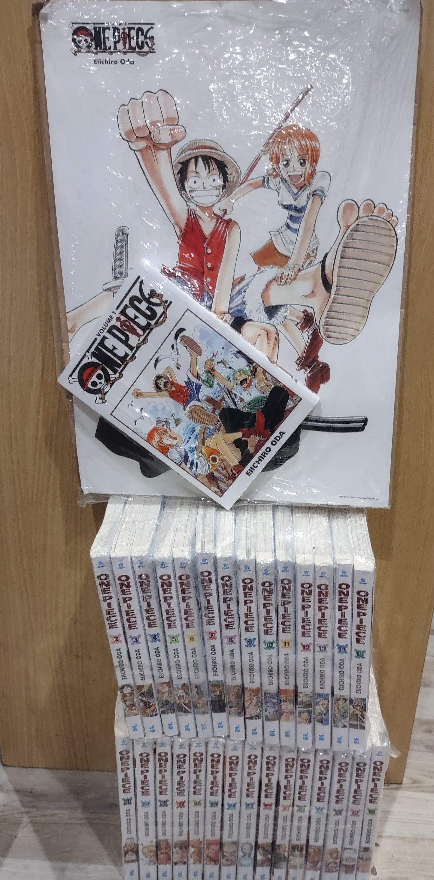 Lotto manga fumetti One piece eiichiro oda shonen dal numero 1 al 30