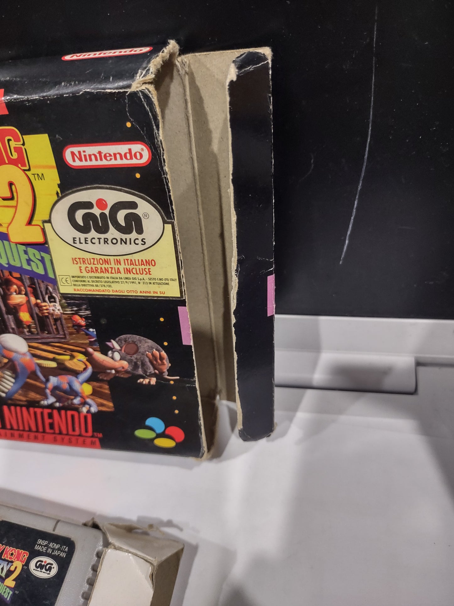 Gioco Nintendo snes superNintendo PAL donkey Kong country 2 gig