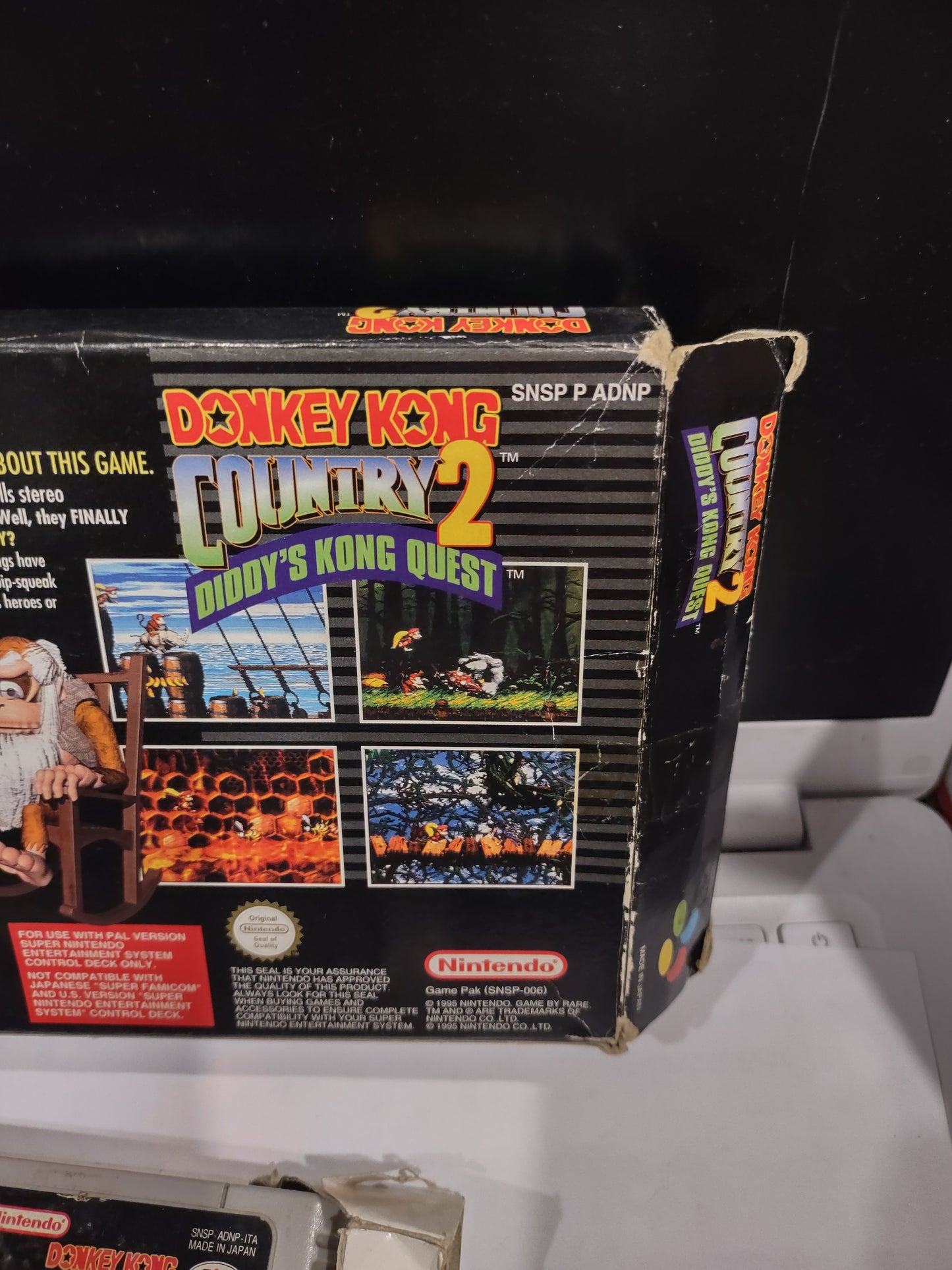Gioco Nintendo snes superNintendo PAL donkey Kong country 2 gig