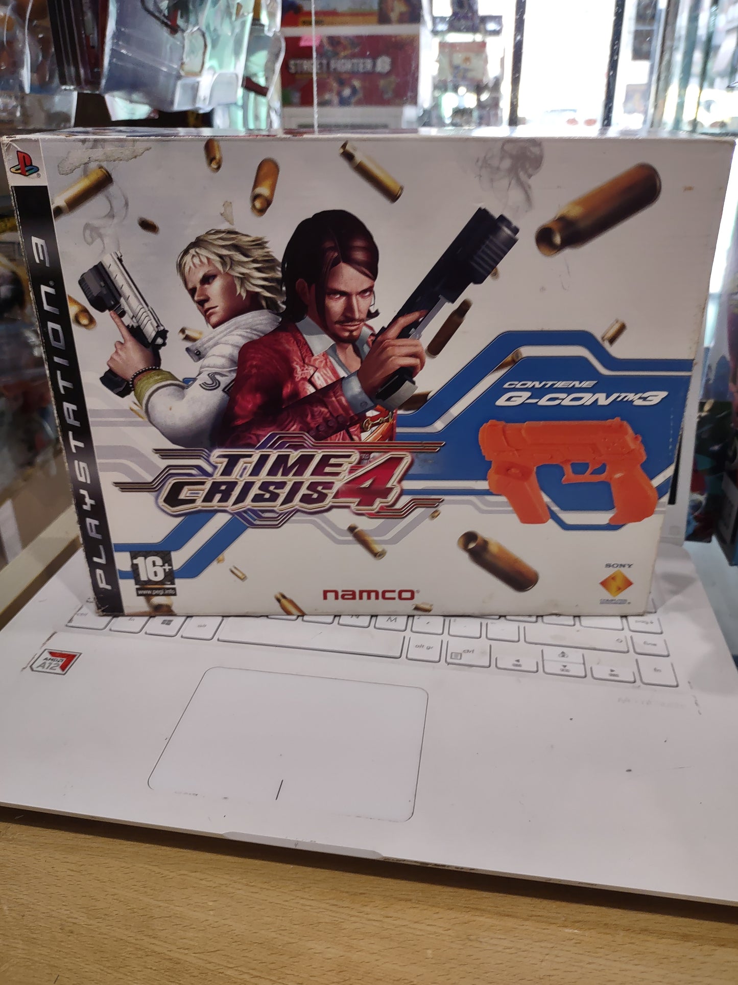 Gioco PlayStation PS3 Time crisis 4 + pistola g-con 3