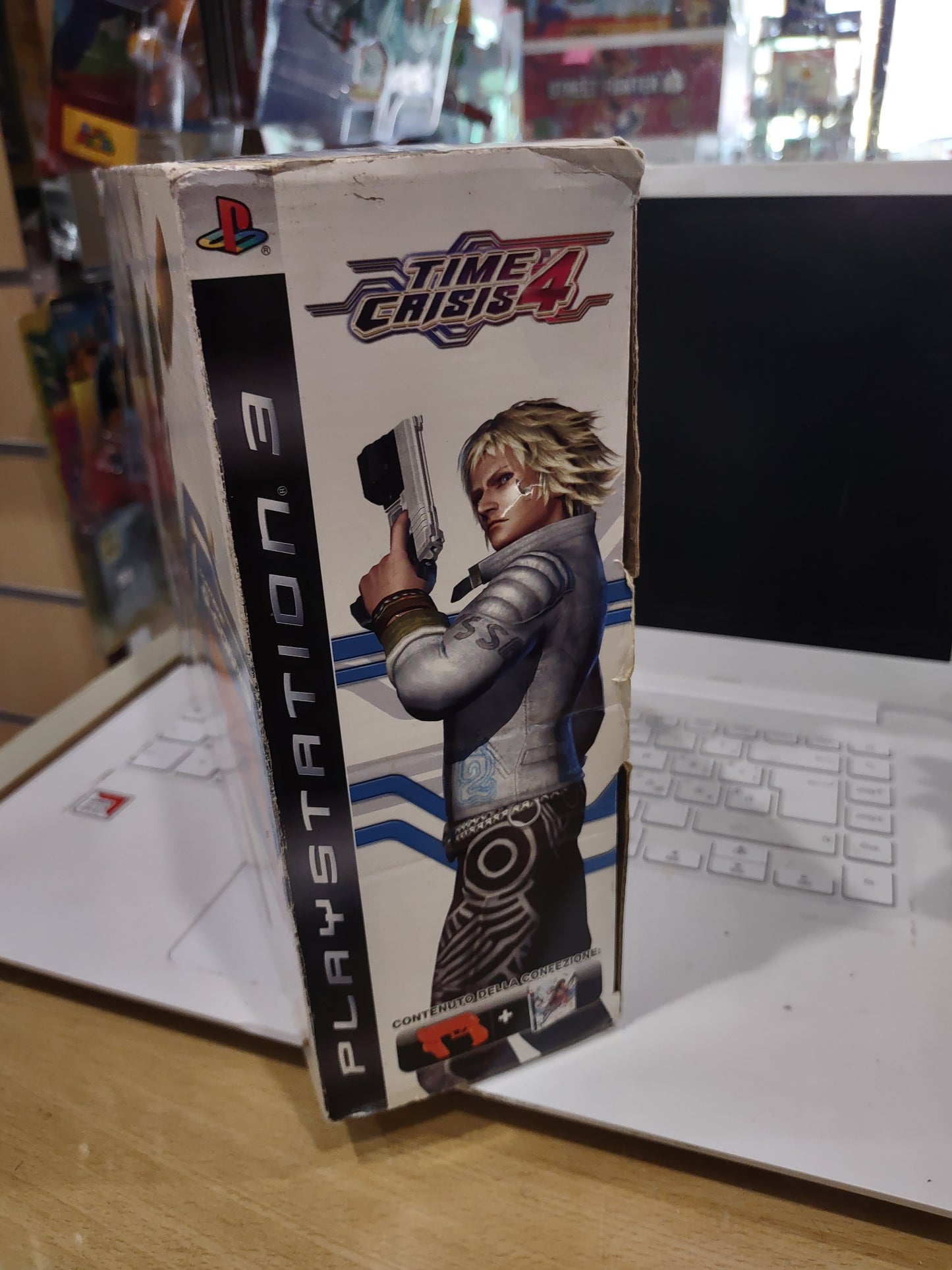 Gioco PlayStation PS3 Time crisis 4 + pistola g-con 3
