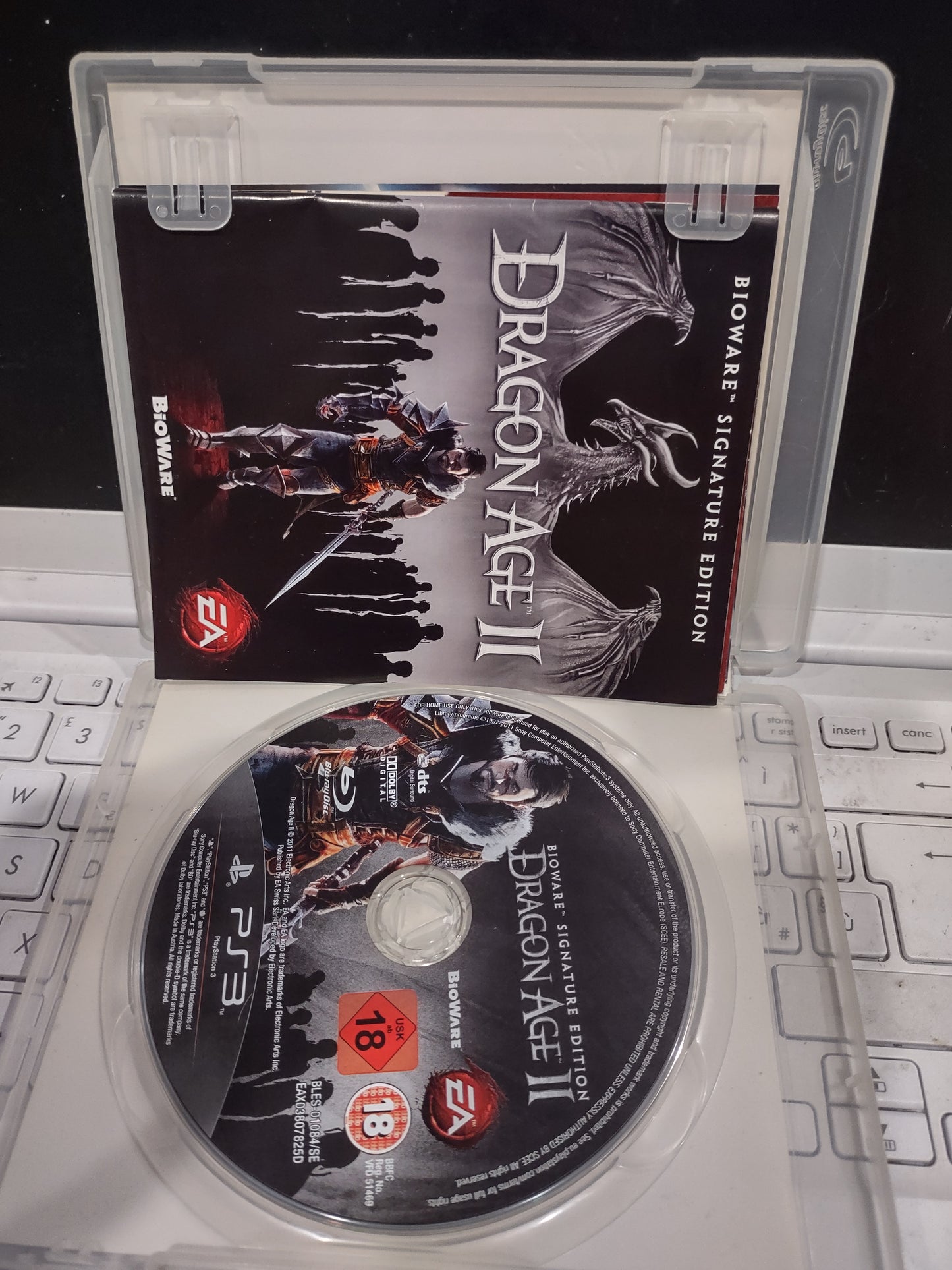 Gioco PlayStation ps3 Dragon Age 2 bioware signature edition