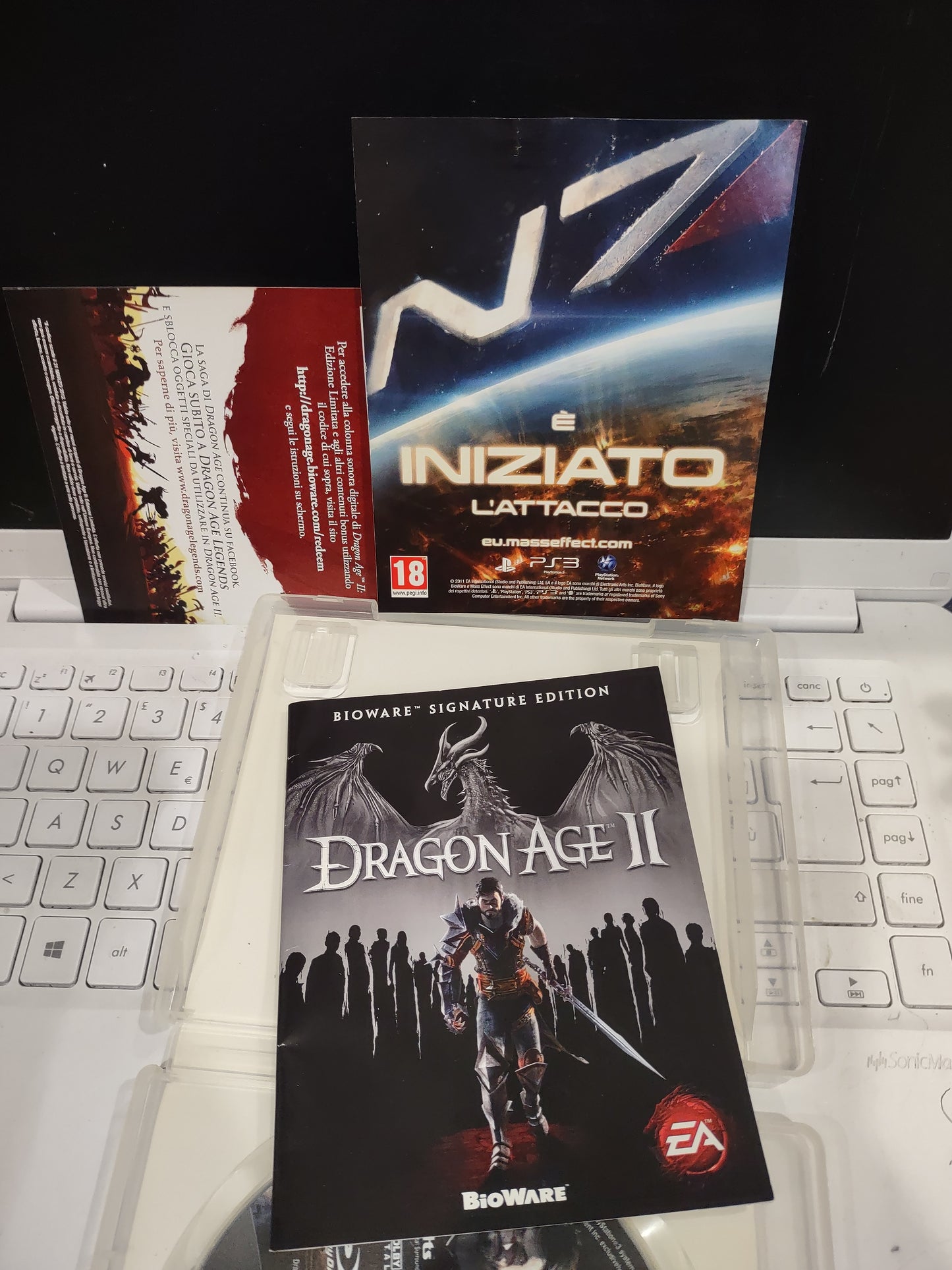 Gioco PlayStation ps3 Dragon Age 2 bioware signature edition