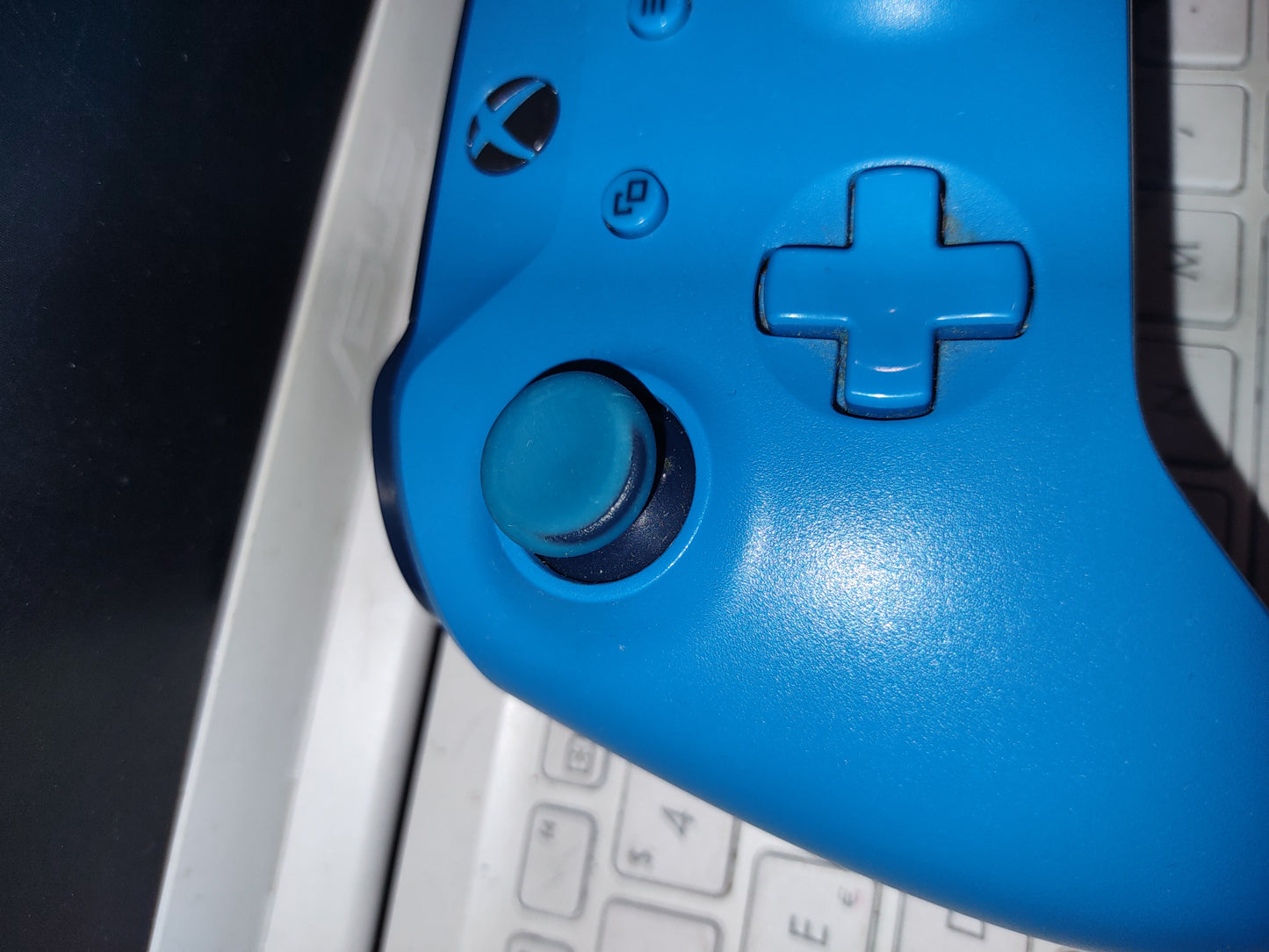 Controller wireless Xbox One Blue black batterie