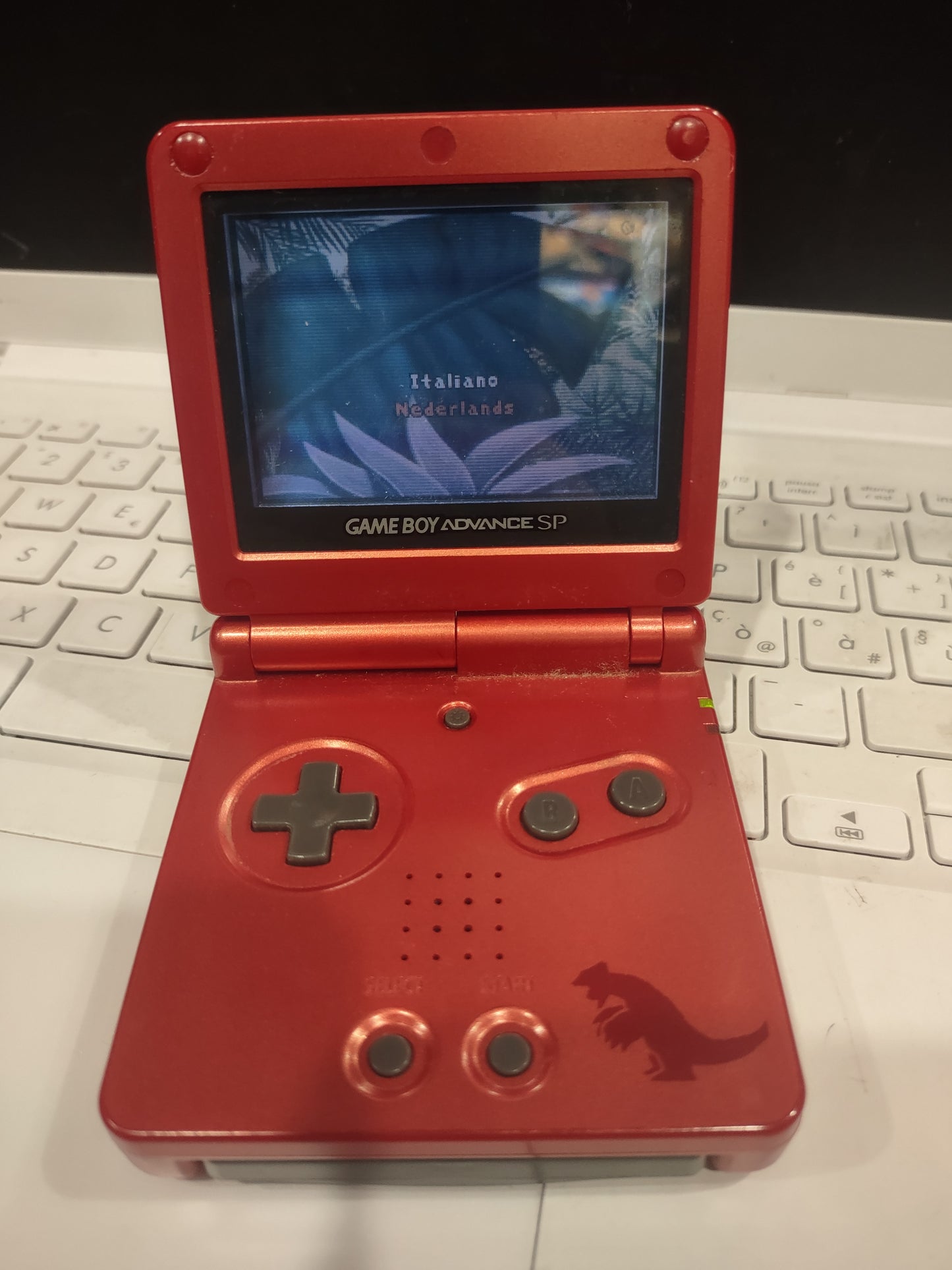 Nintendo Game boy Advance GBA limited edition Pokémon Rubino console gioco Madagascar