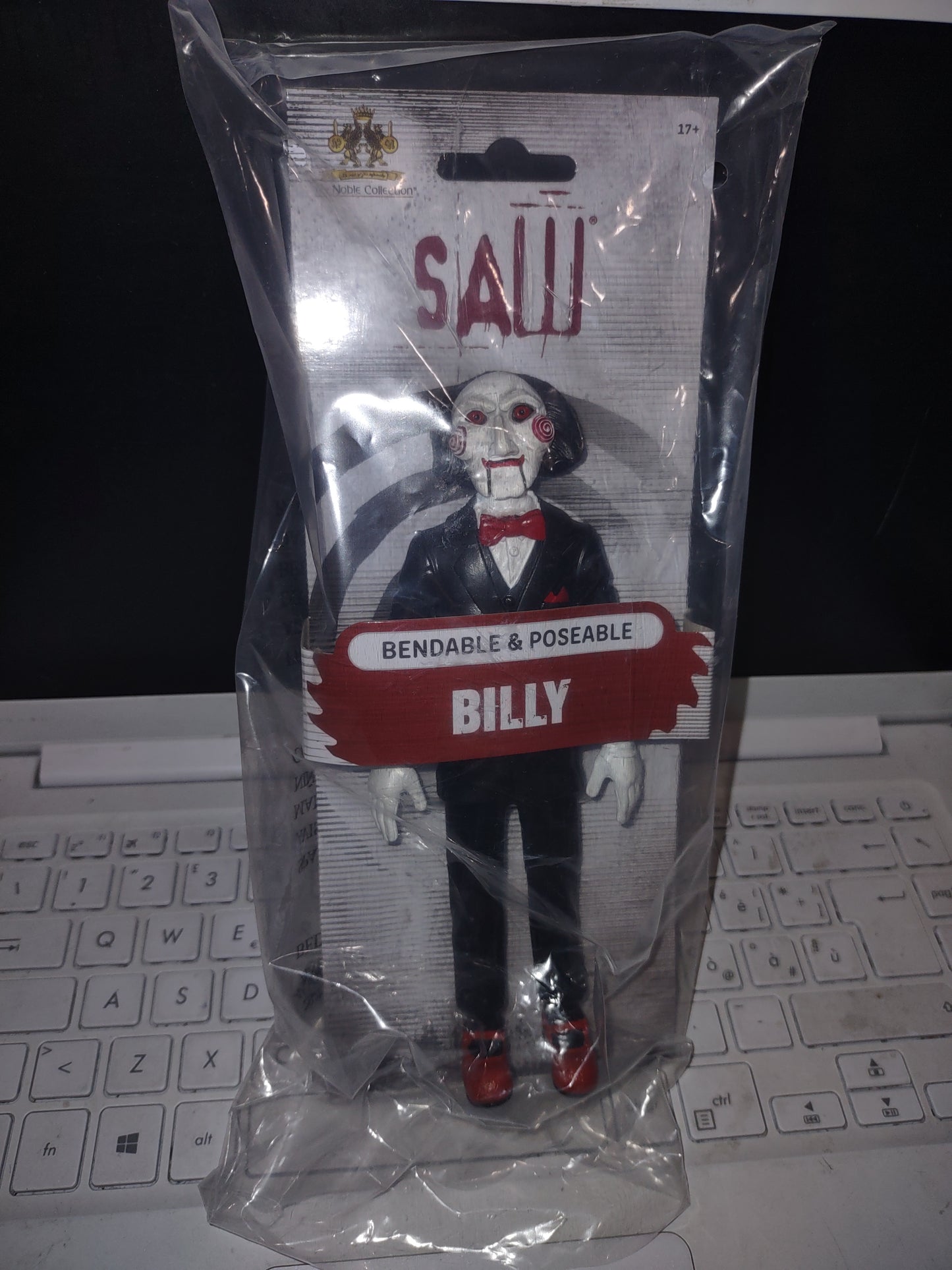 Action figures saw enigmista Billy bendable e poseable