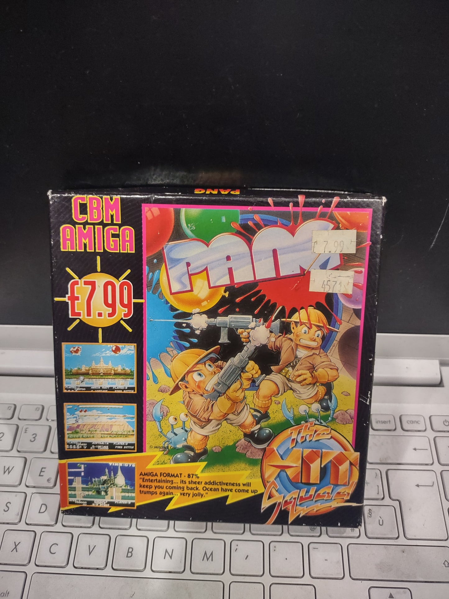 Gioco Amiga commodore pang CBM Atari st