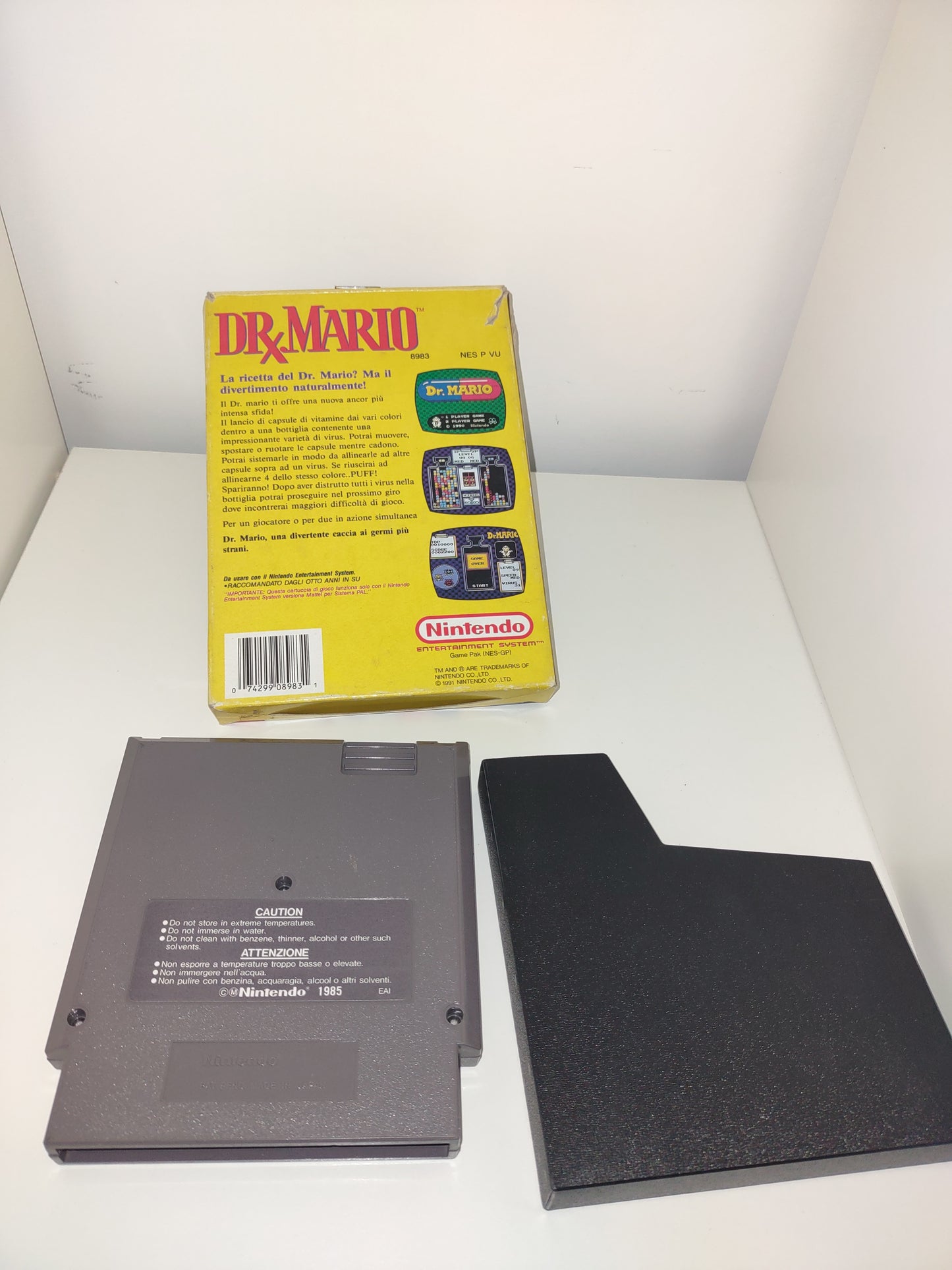 Gioco Nintendo NES ita dr Mario Mattel PAL A