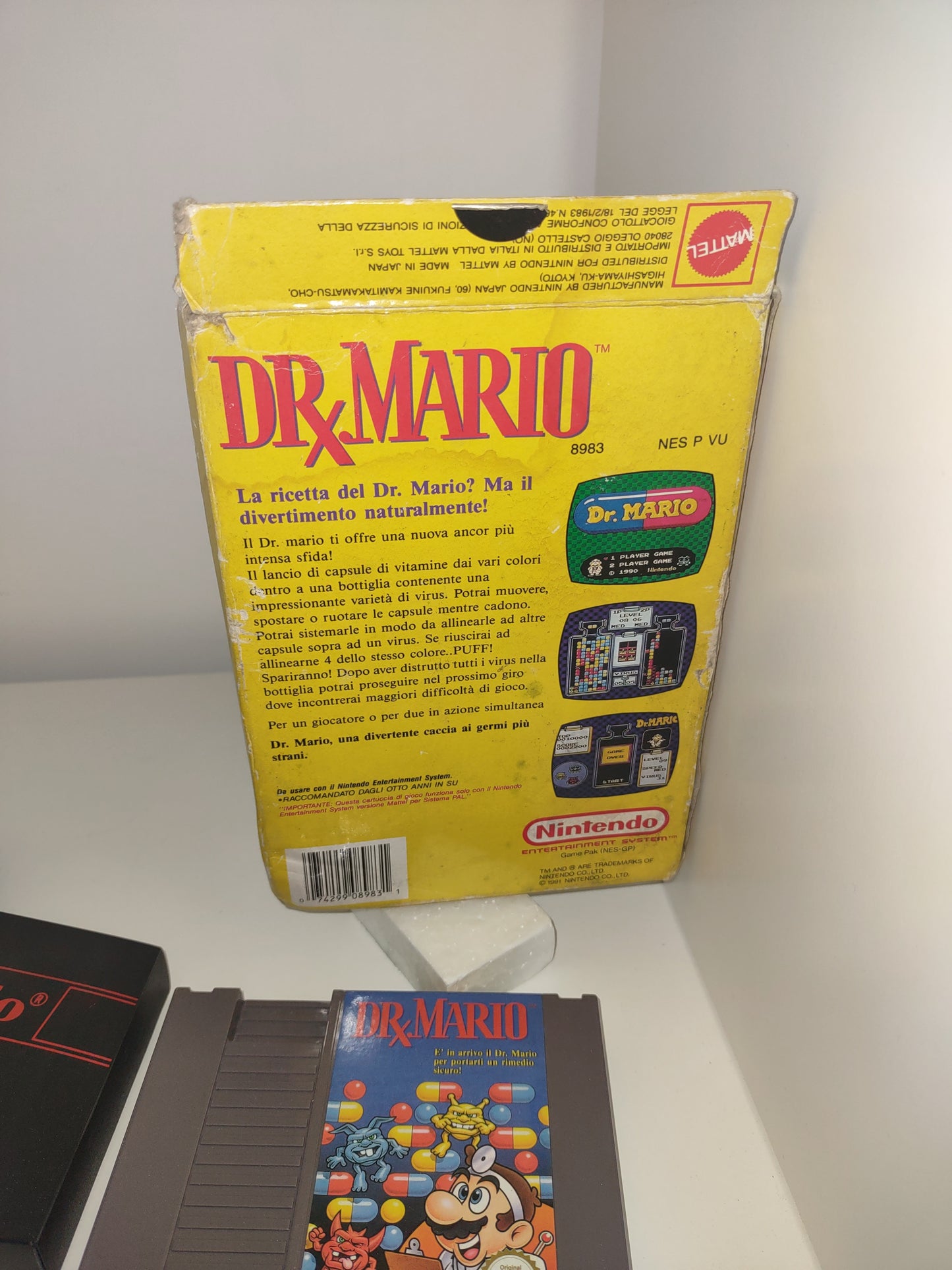 Gioco Nintendo NES Pal A ita dr Mario Mattel
