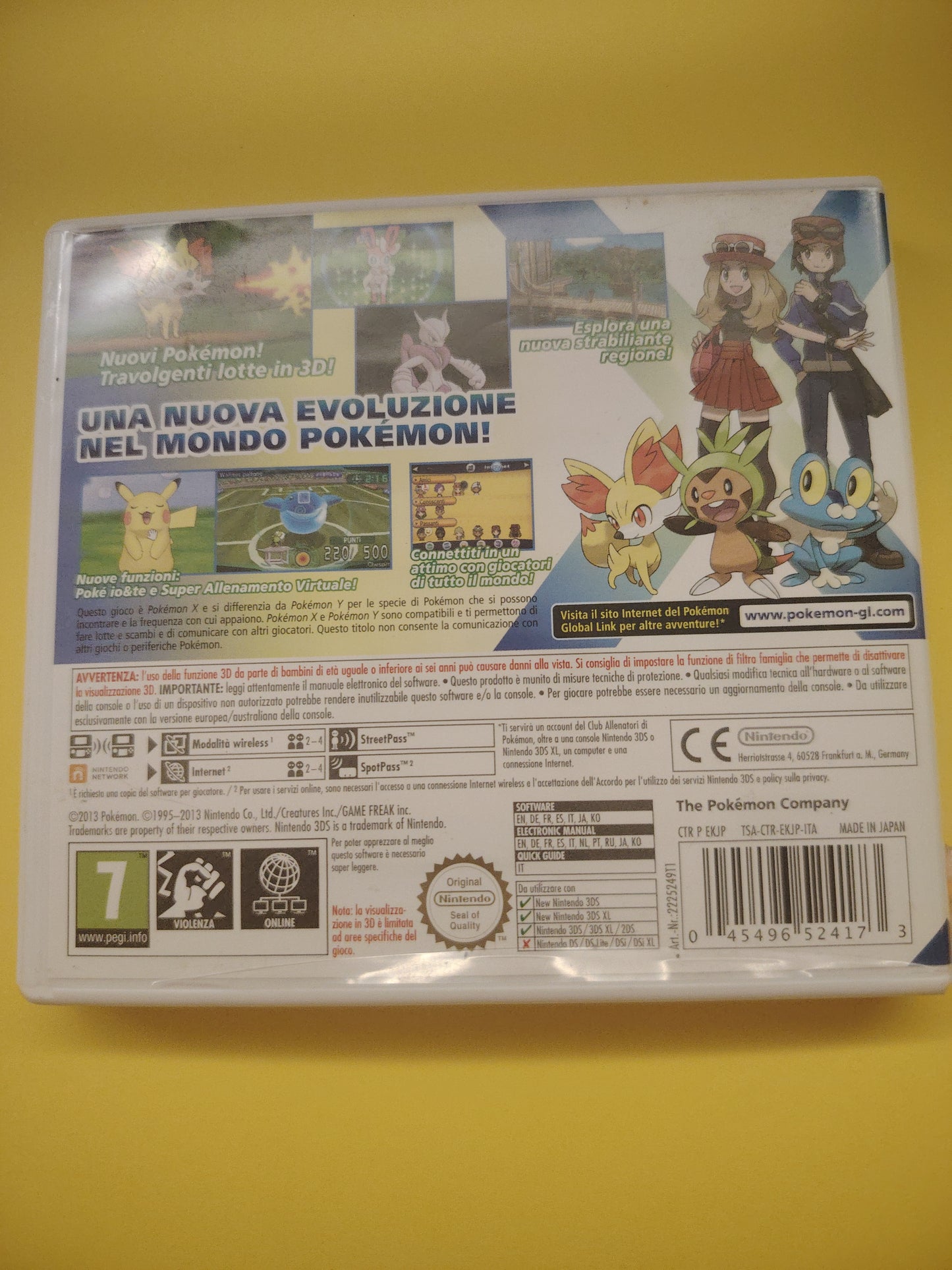 Gioco Nintendo 3DS Pokémon x