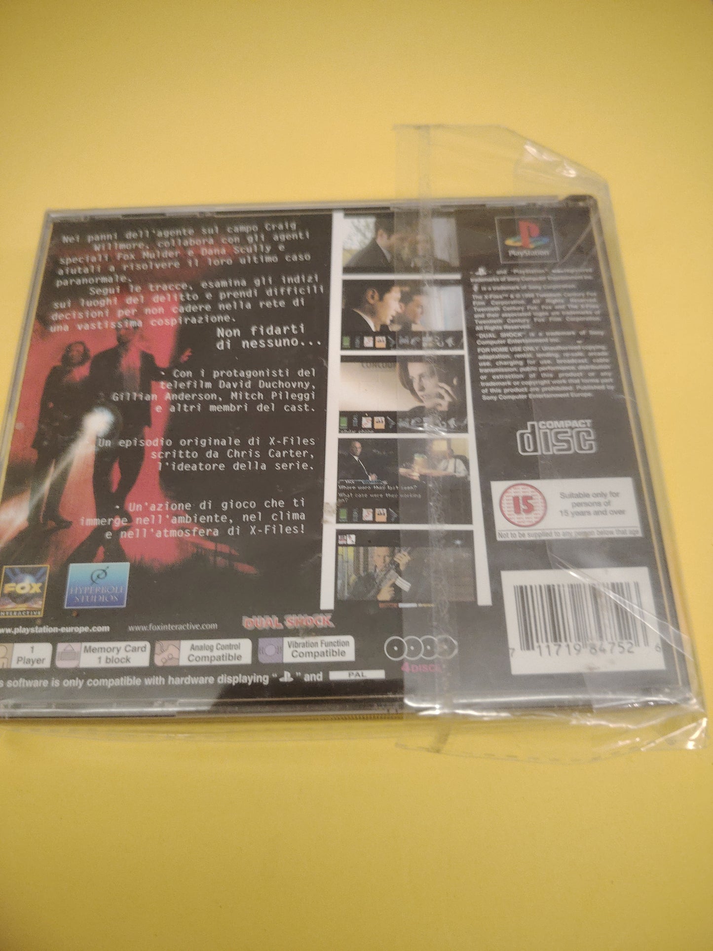 Gioco PlayStation 1 the x files cofanetto