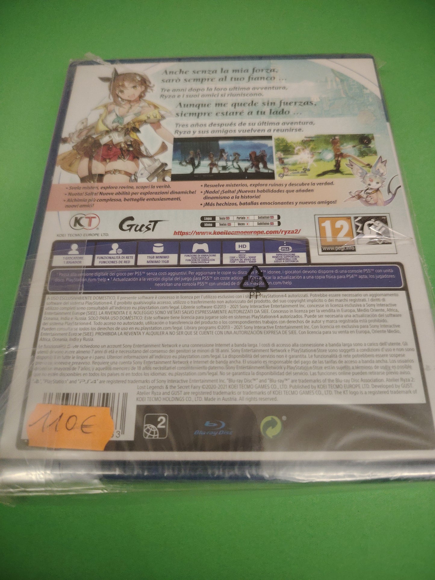 Gioco playStation 4 ps4 atelier ryza 2 list legends & the secret fairy