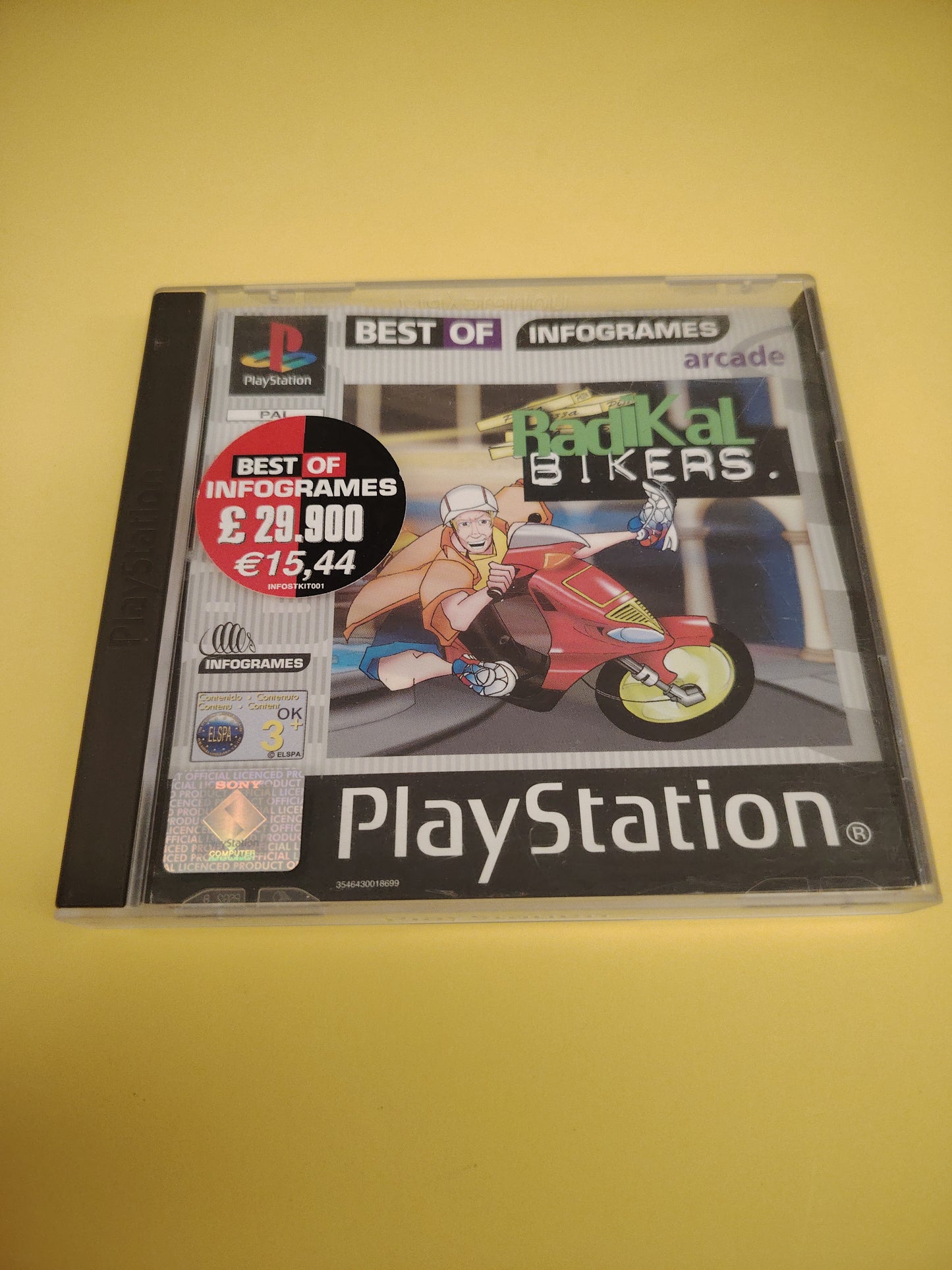 Gioco PlayStation 1 Radikal Bikers ita
