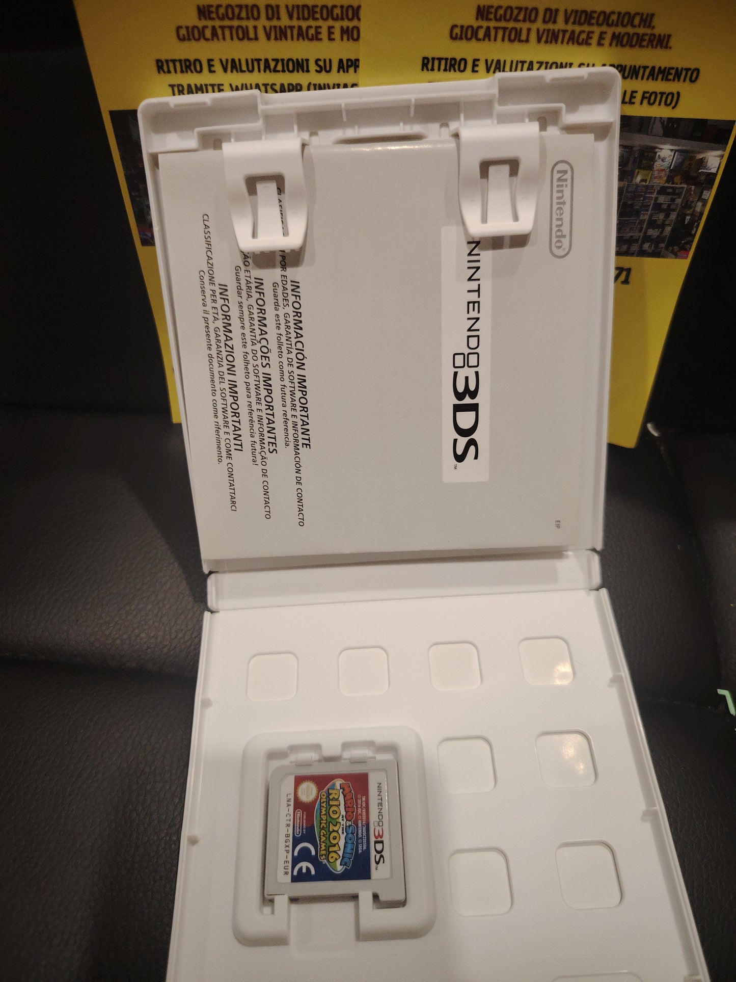 Gioco Nintendo 3ds Mario e Sonic giochi olimpici Rio 2016