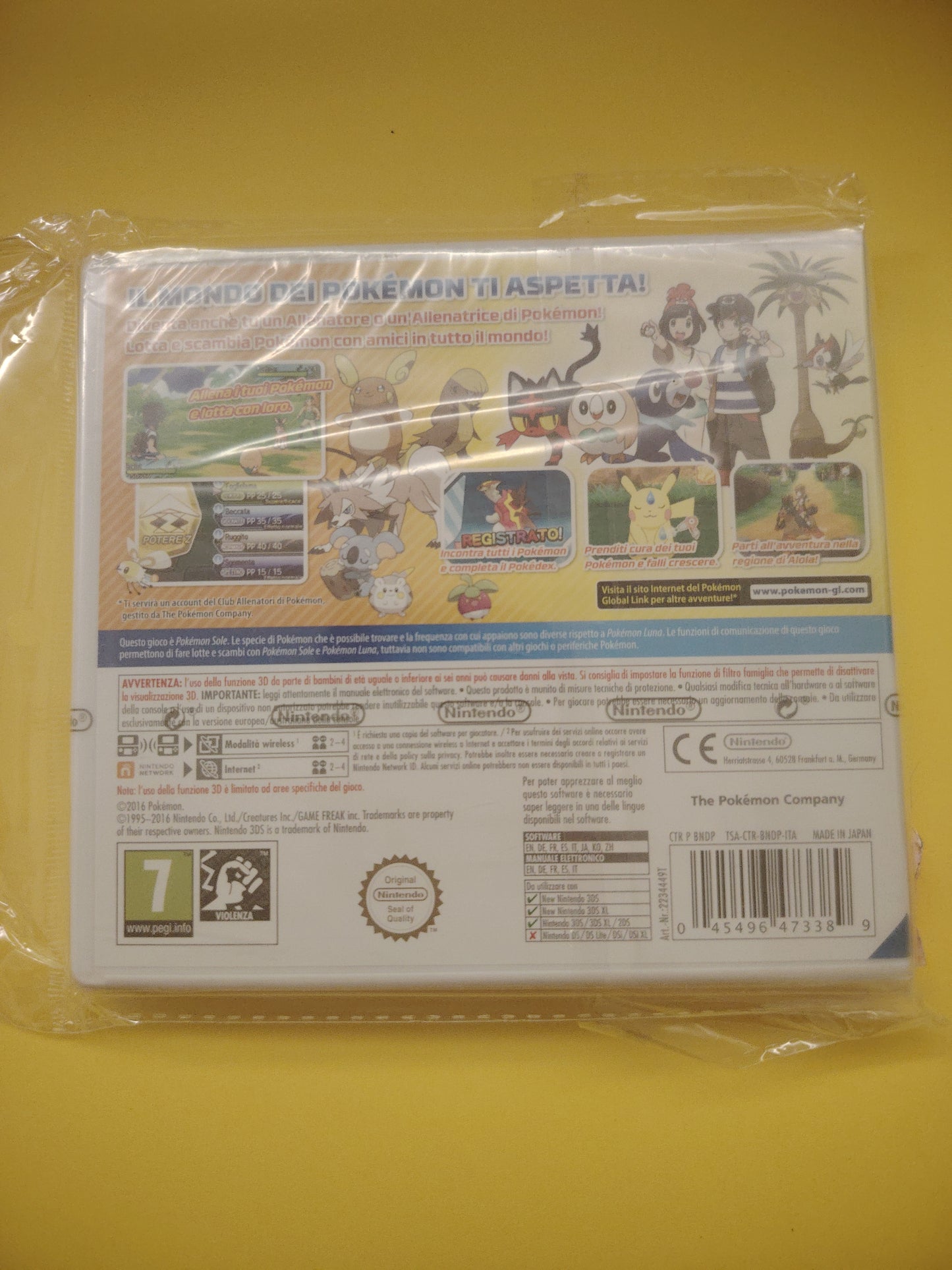 Gioco Nintendo 3DS Pokémon sole nuovo
