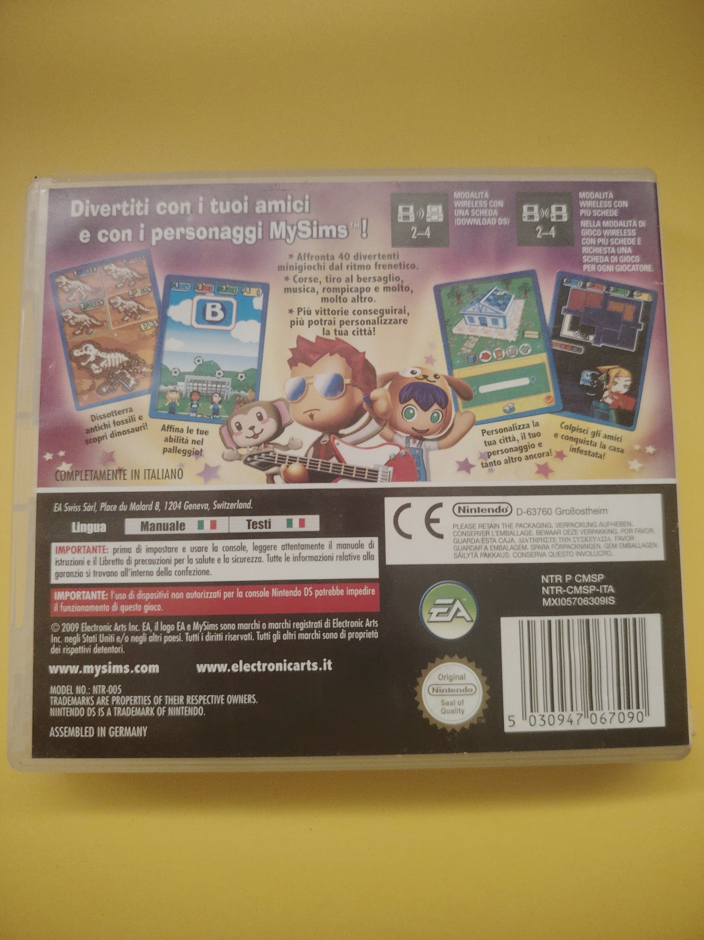 Gioco Nintendo DS My Sims party