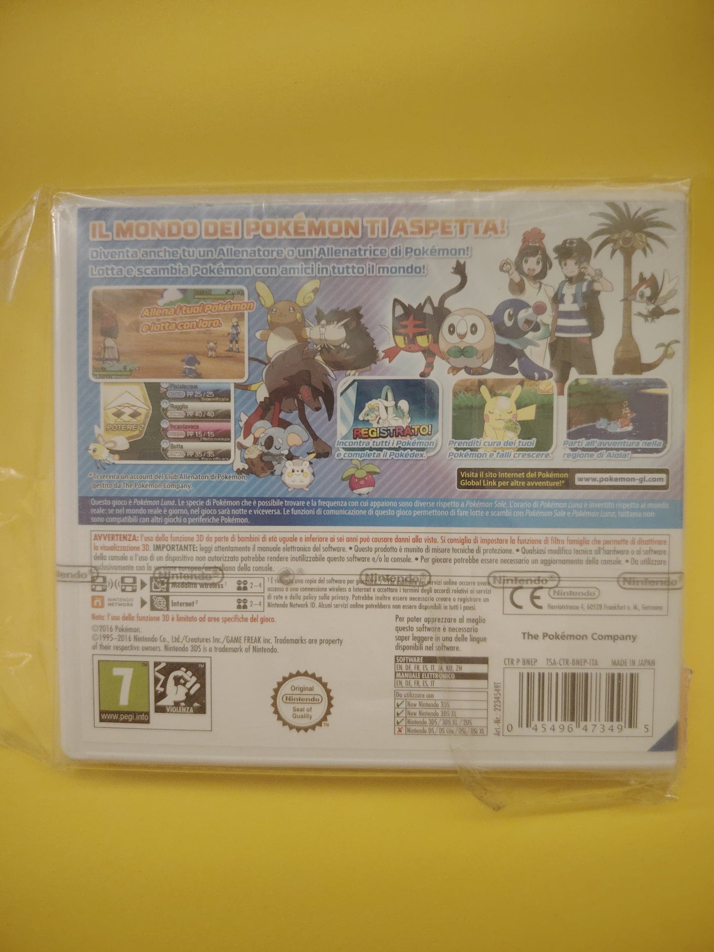 Gioco Nintendo 3DS Pokémon Luna nuovo