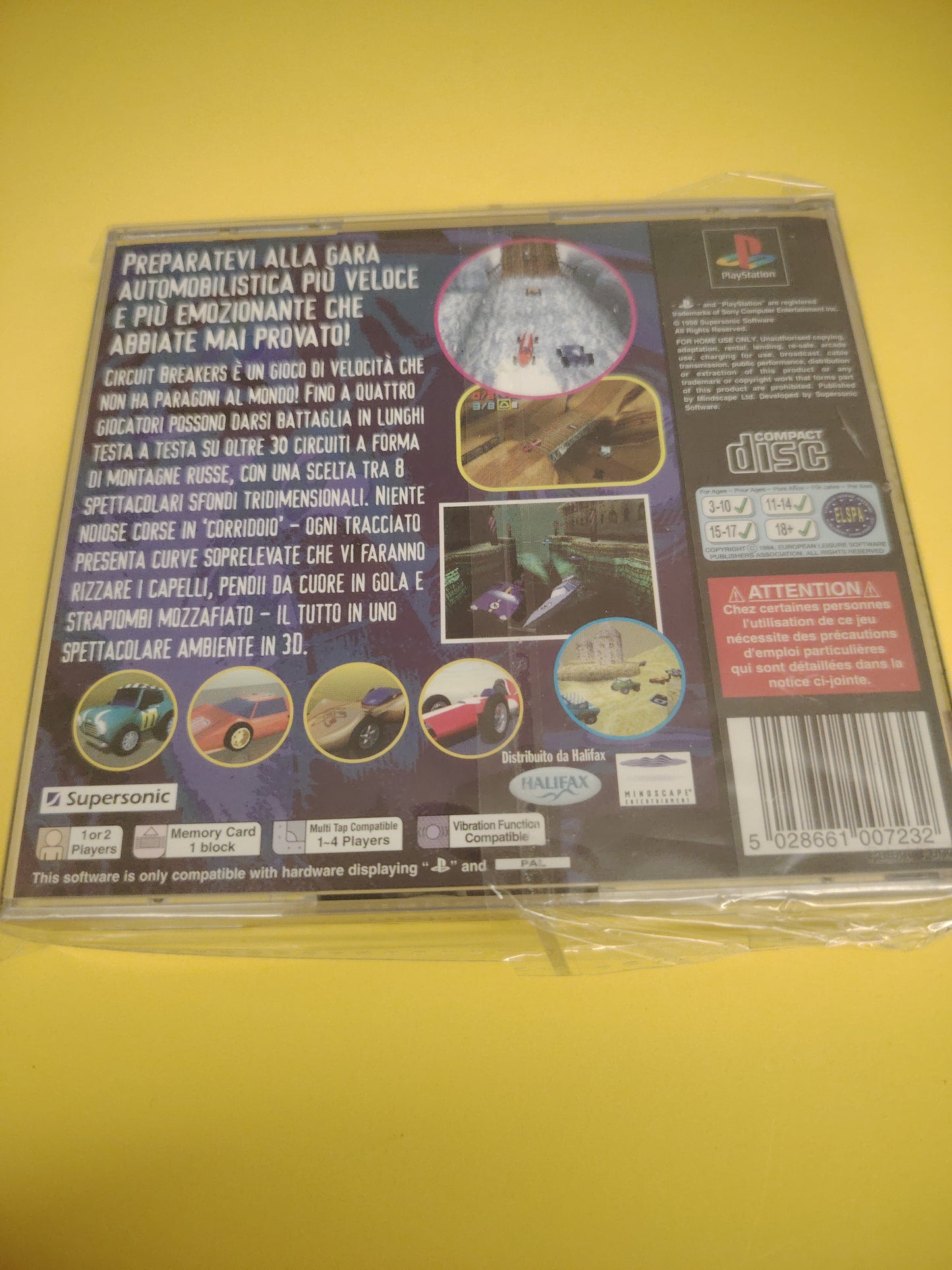 Gioco PlayStation 1 circus breakers